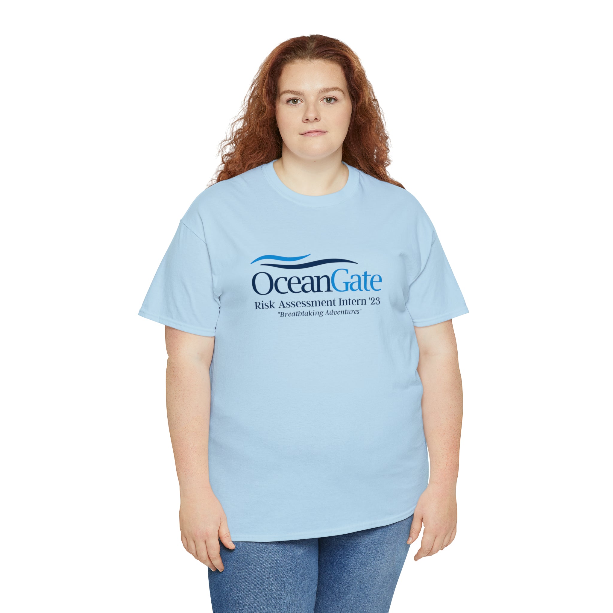 OceanGate Risk Assessment Intern '23 Unisex Heavy Cotton Tee