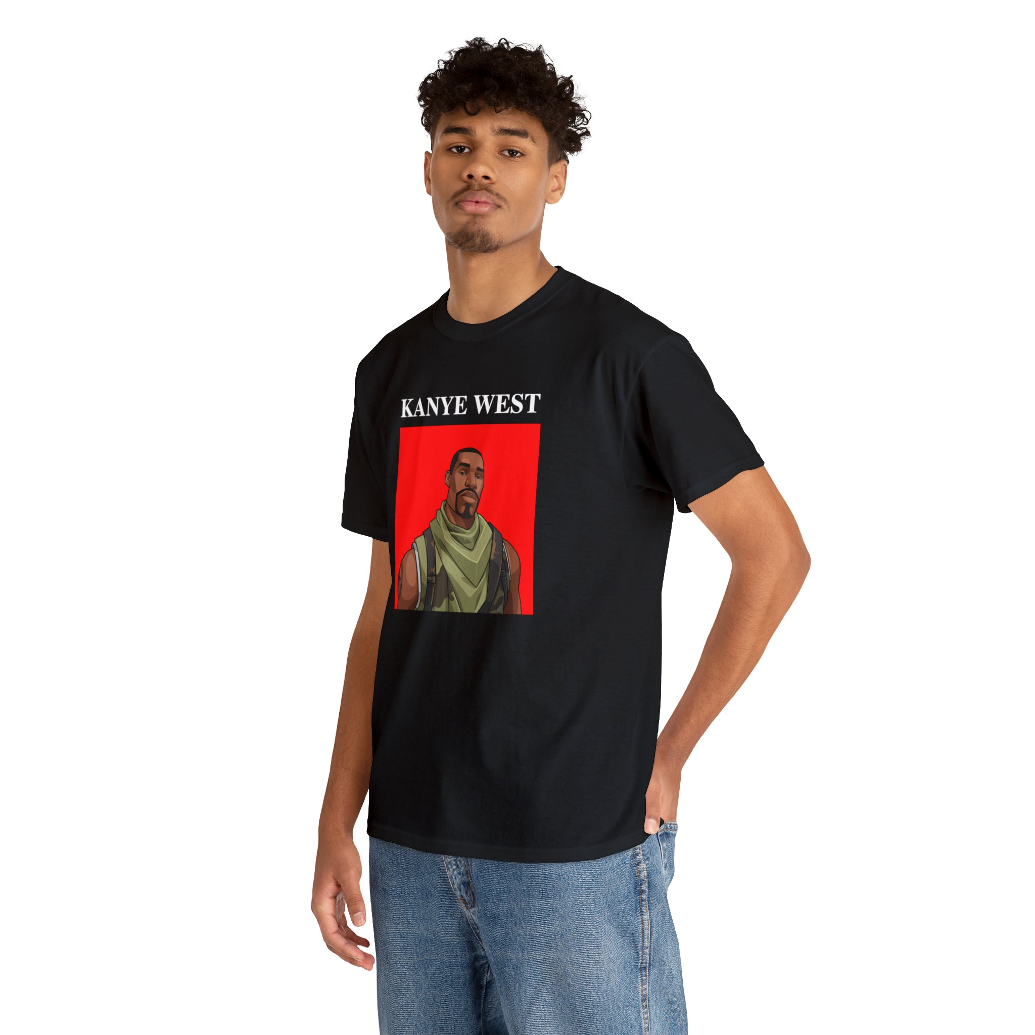 Kanye West Fortnite Default Skin - Unisex Heavy Cotton Tee