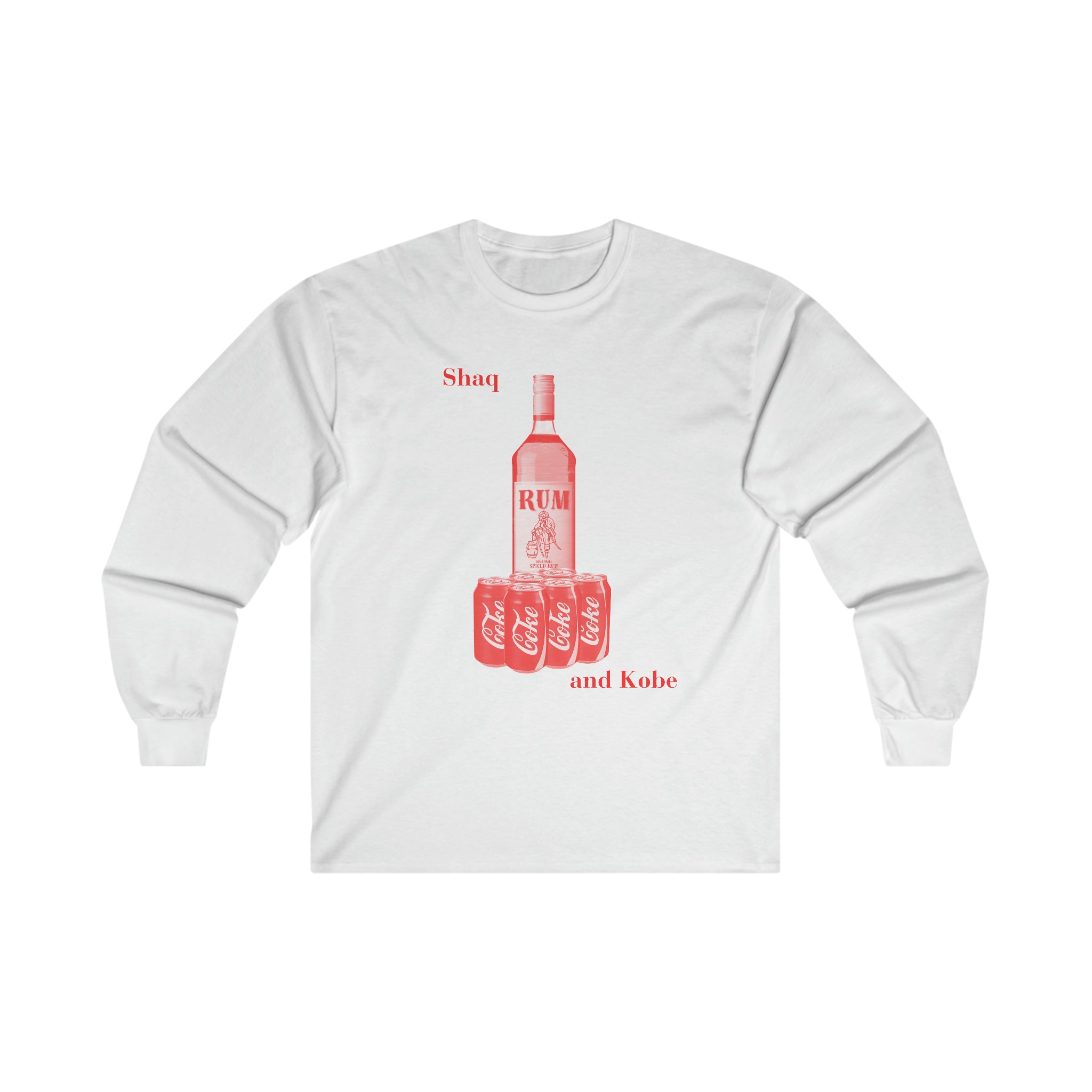 Shaq and Kobe Rum and Coke - Ultra Cotton Long Sleeve Tee