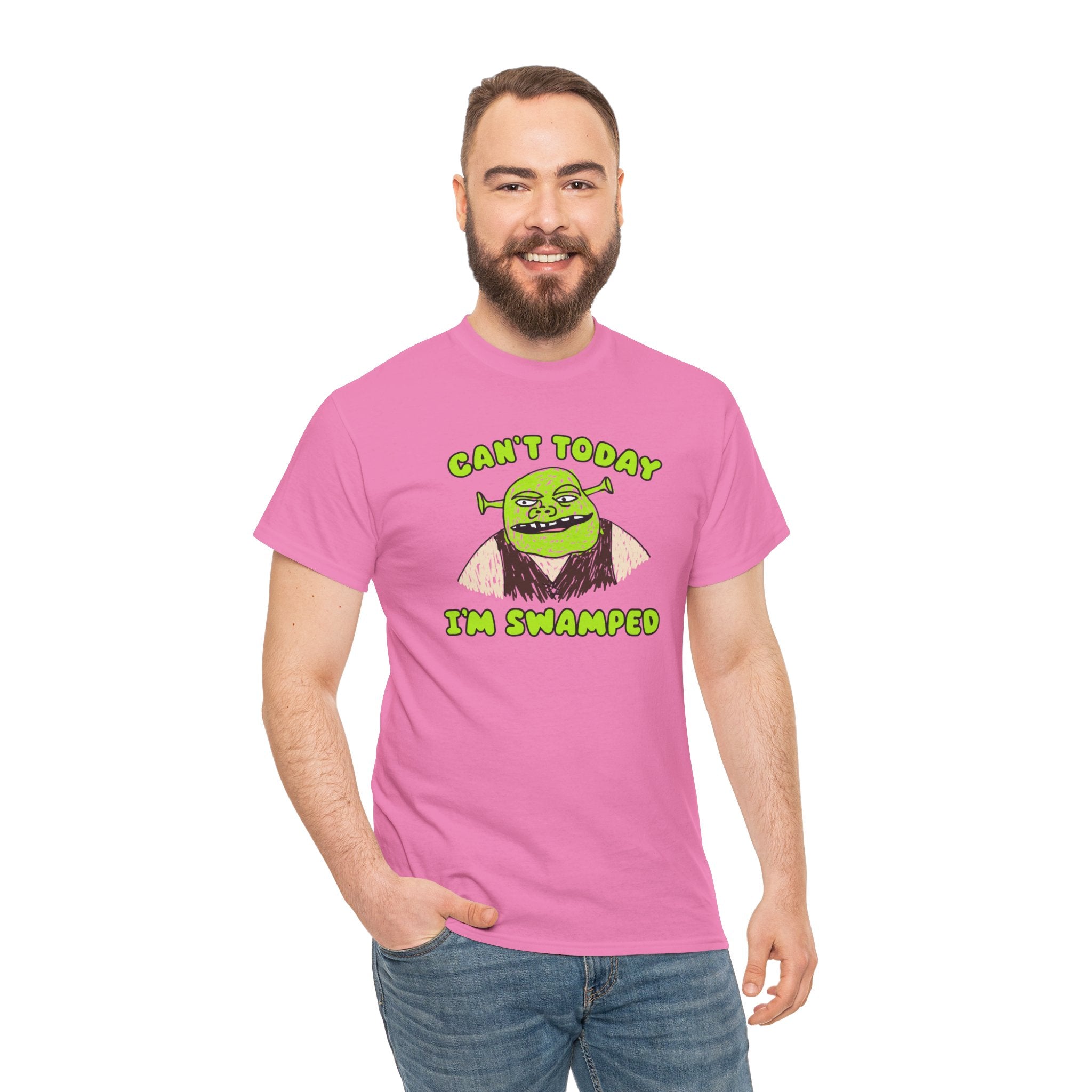 Can't Today I'm Swamped Shrek Shirt