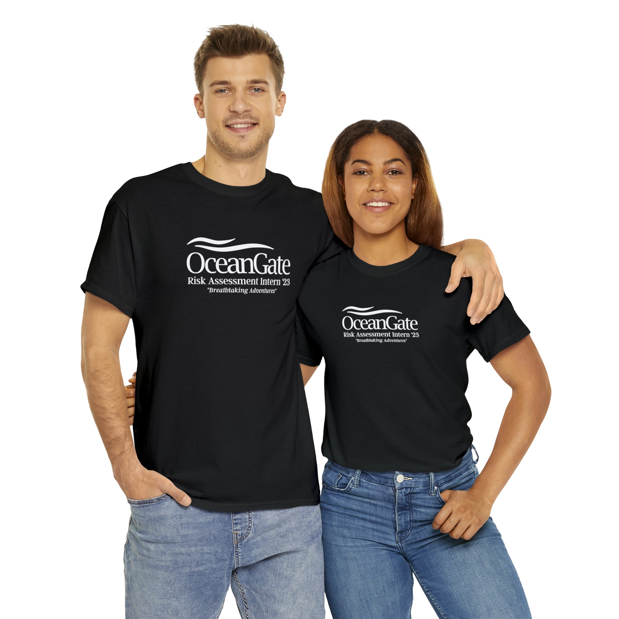 OceanGate Risk Assessment Intern '23 Unisex Heavy Cotton Tee