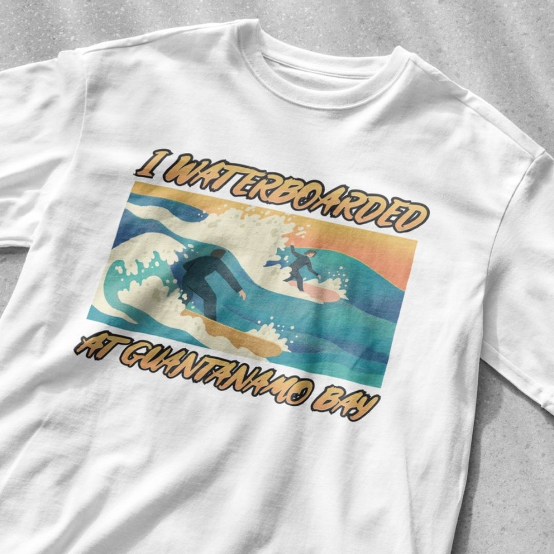 I Waterboarded at Guantanamo Bay - Unisex Heavy Cotton Tee