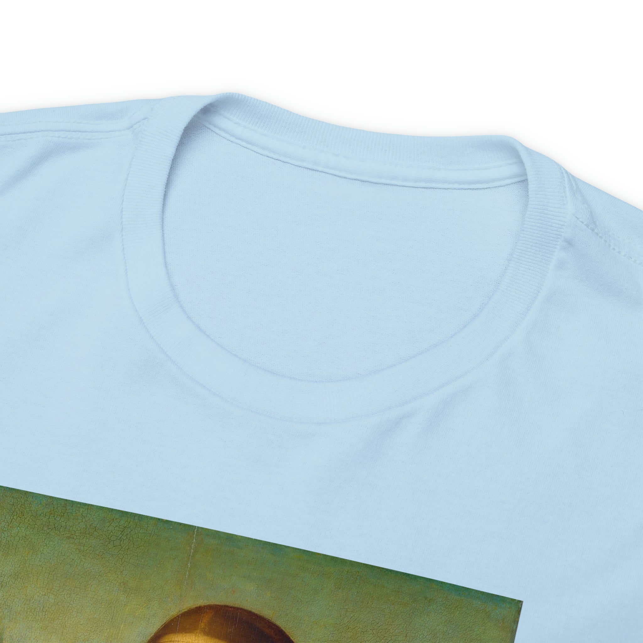 Mona Lisa with Zyns - Unisex Heavy Cotton Tee