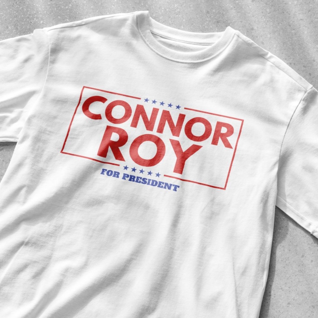 Connor Roy for President - Unisex Heavy Cotton Tee