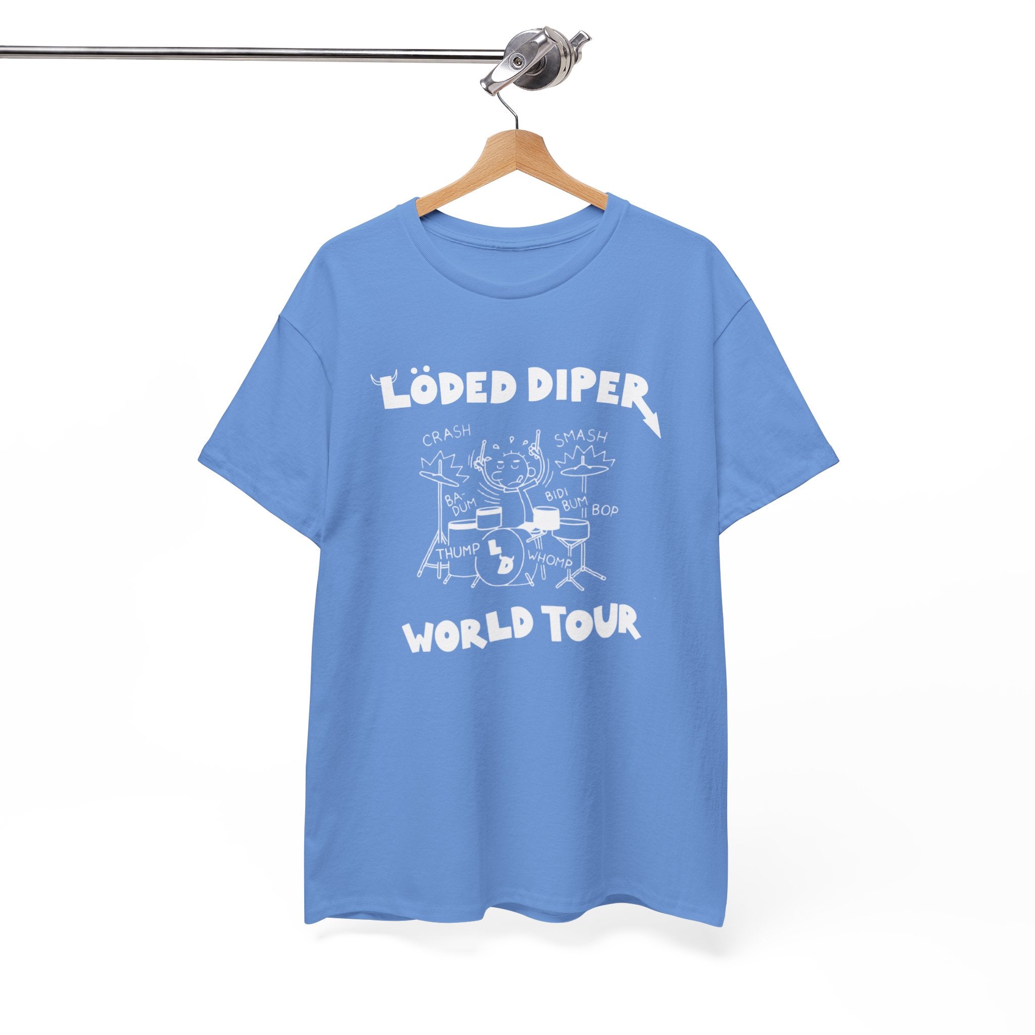 Loded Diper World Tour Shirt (Diary of a Wimpy Kid Rodrick Rules) - Unisex Heavy Cotton Tee