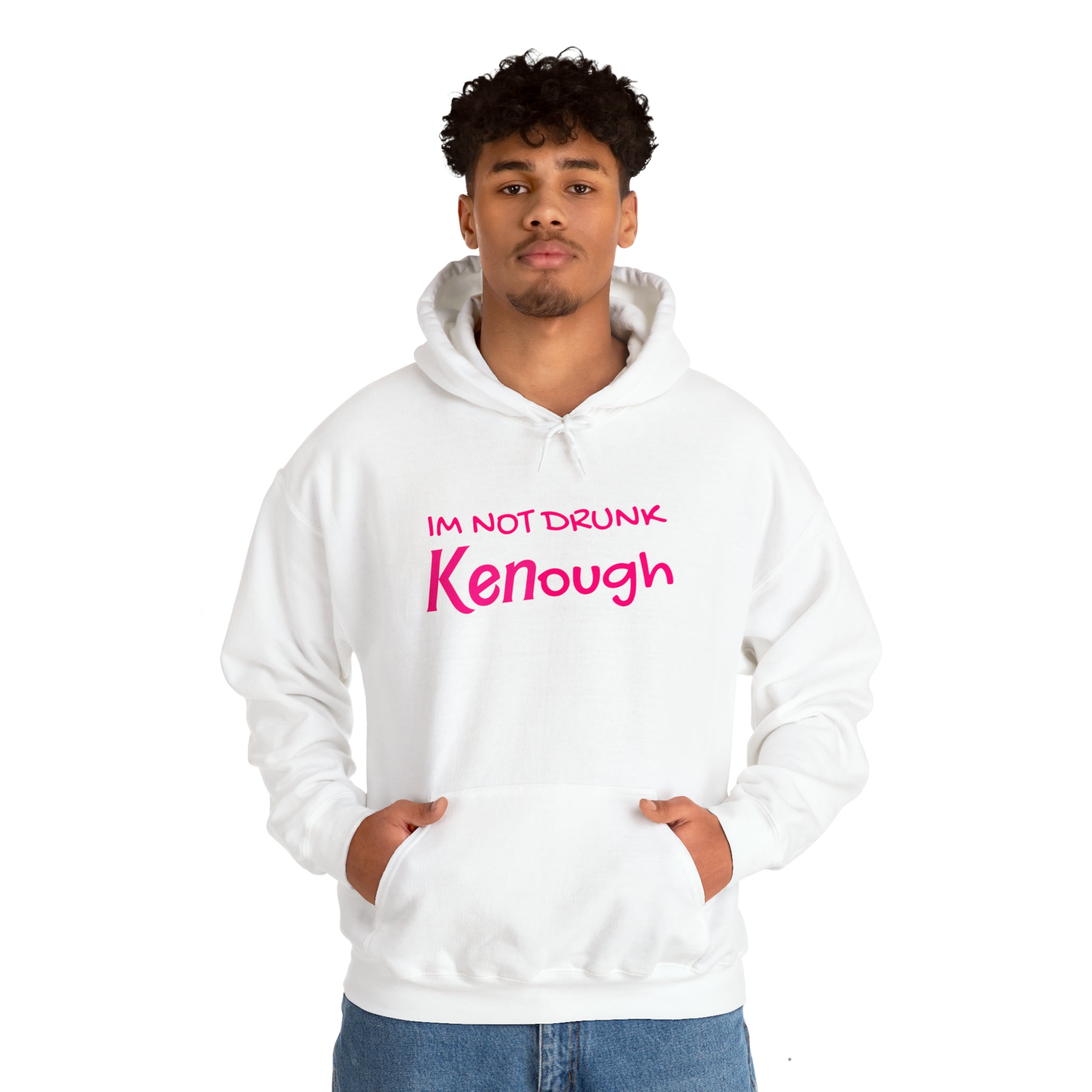 I'm not drunk Kenough Barbie - Unisex Heavy Blend™ Hooded Sweatshirt