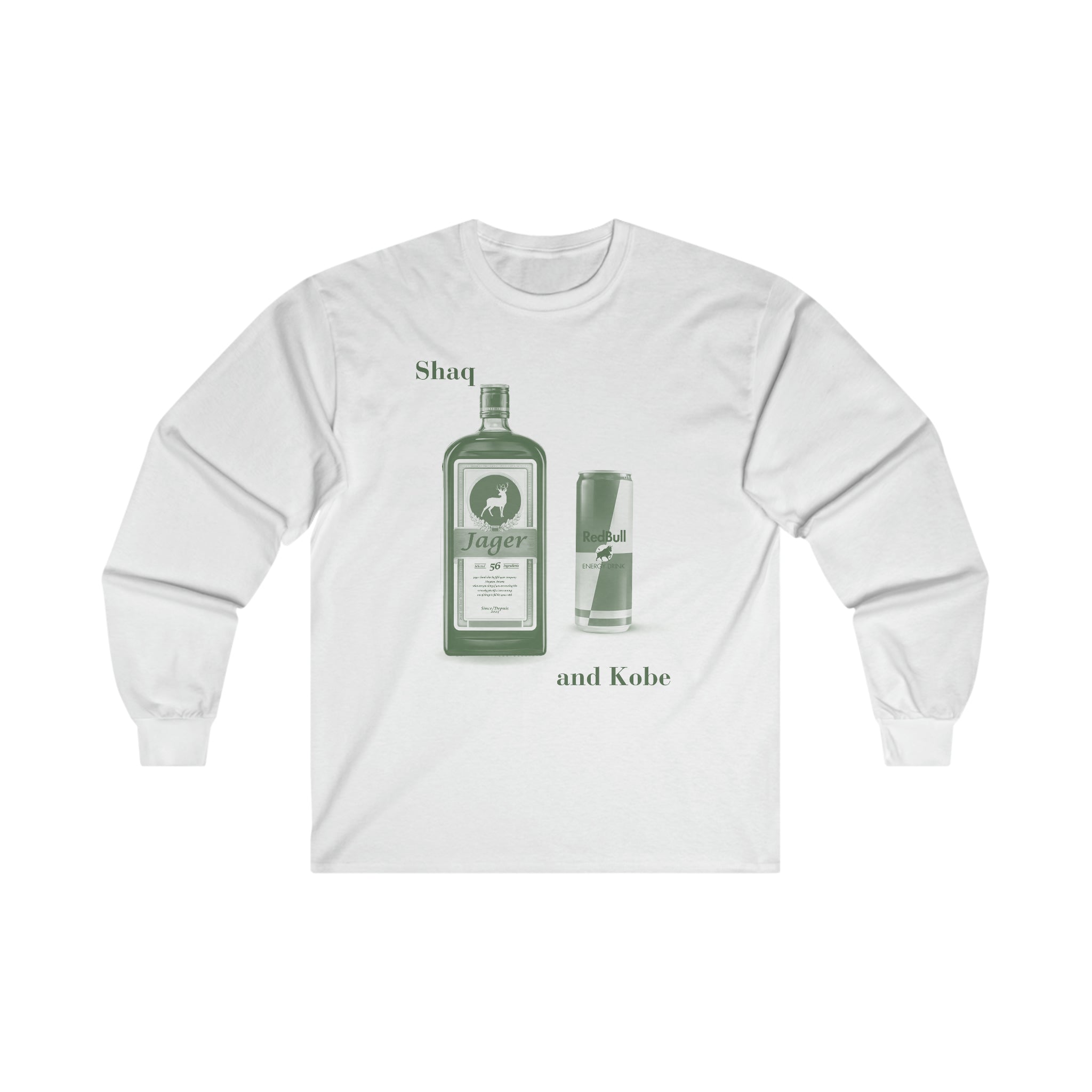 Shaq and Kobe Jagerbomb - Ultra Cotton Long Sleeve Tee