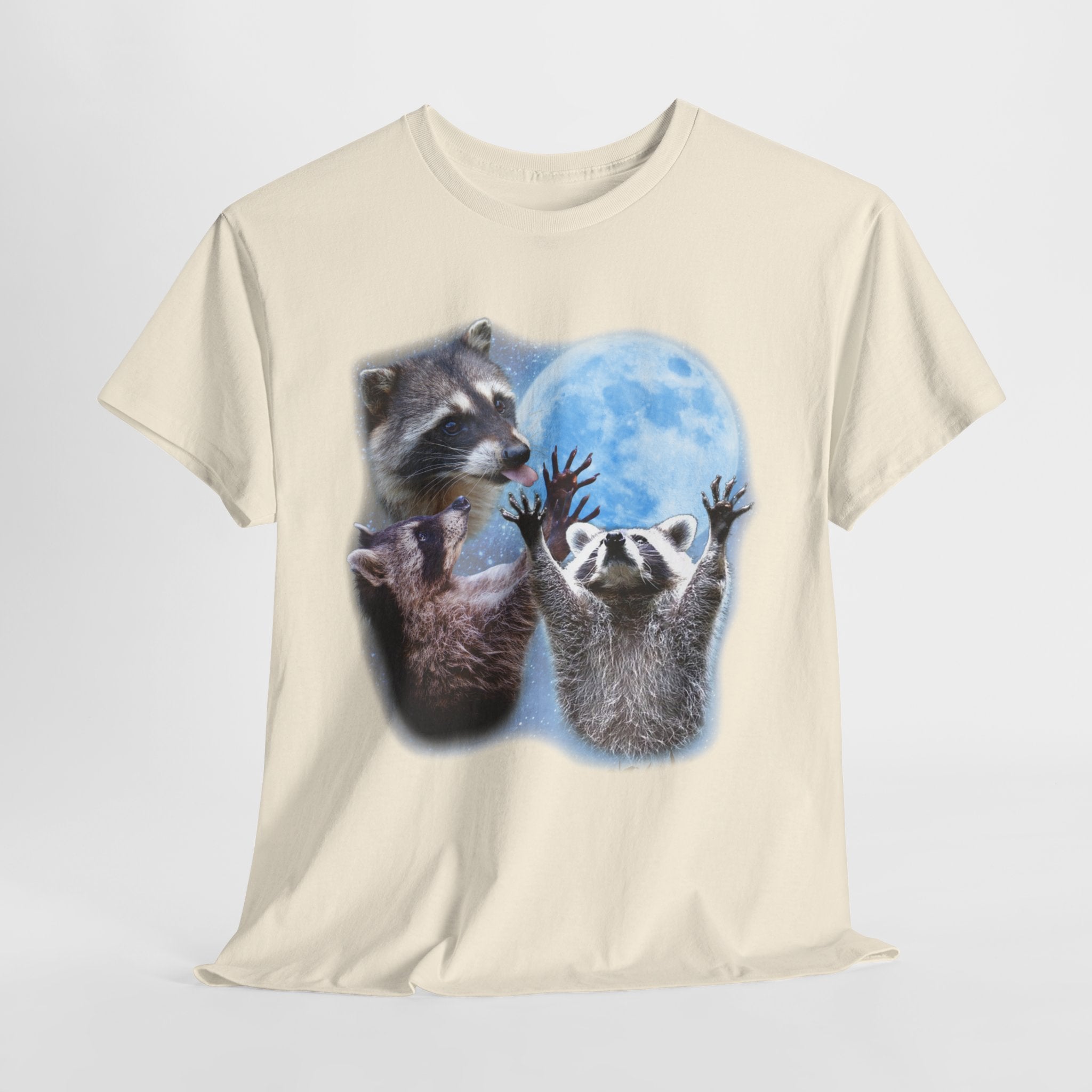 Raccoon Full-Moon Shirt