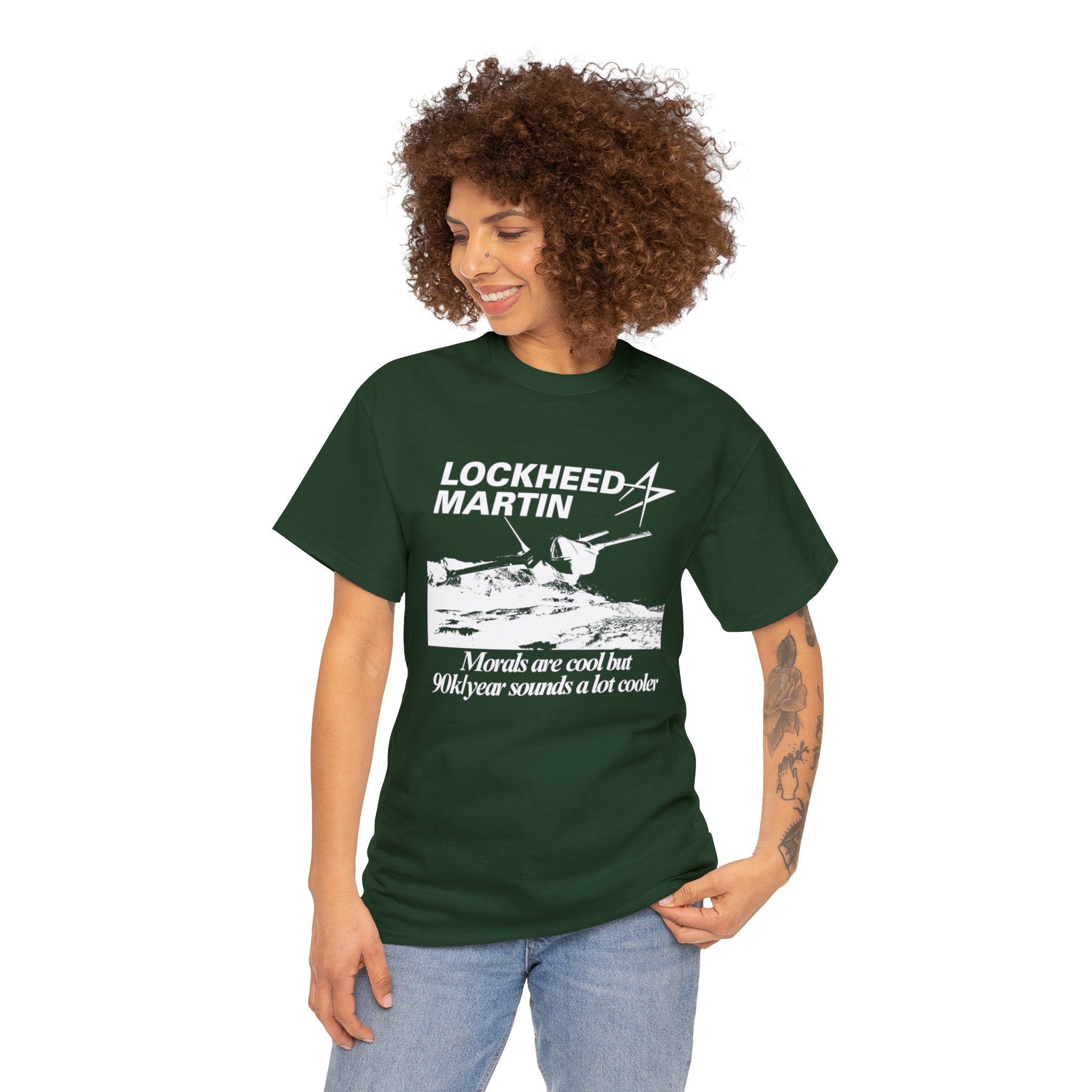 Lockheed Martin - Unisex Heavy Cotton Tee