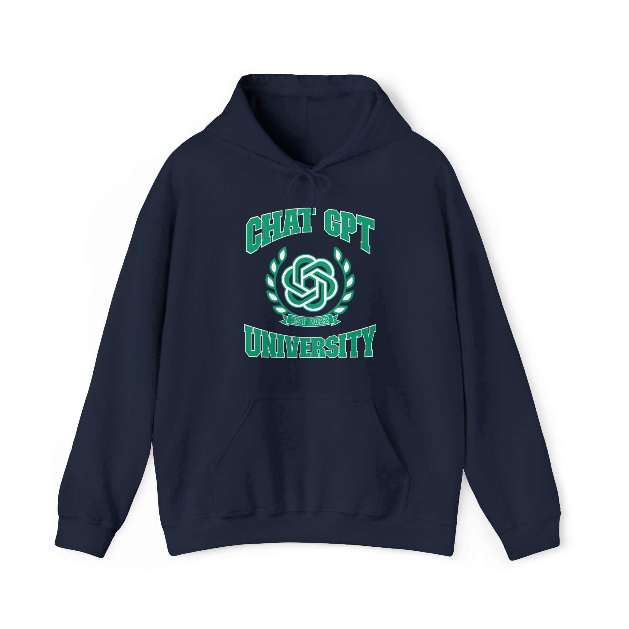 CHAT GPT UNIVERSITY - Unisex Heavy Blend™ Hooded Sweatshirt