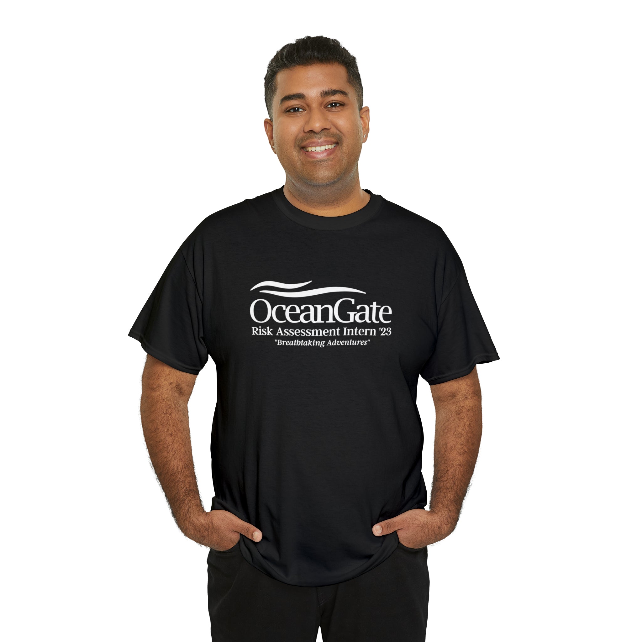 OceanGate Risk Assessment Intern '23 Unisex Heavy Cotton Tee