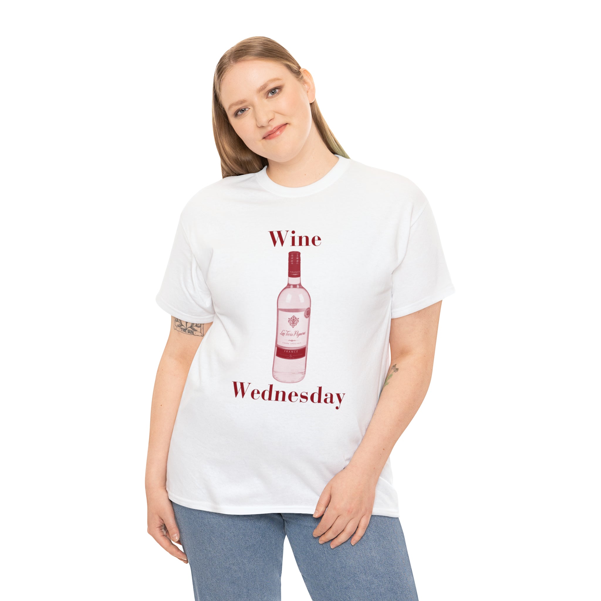 Wine Wednesday - Unisex Heavy Cotton Tee