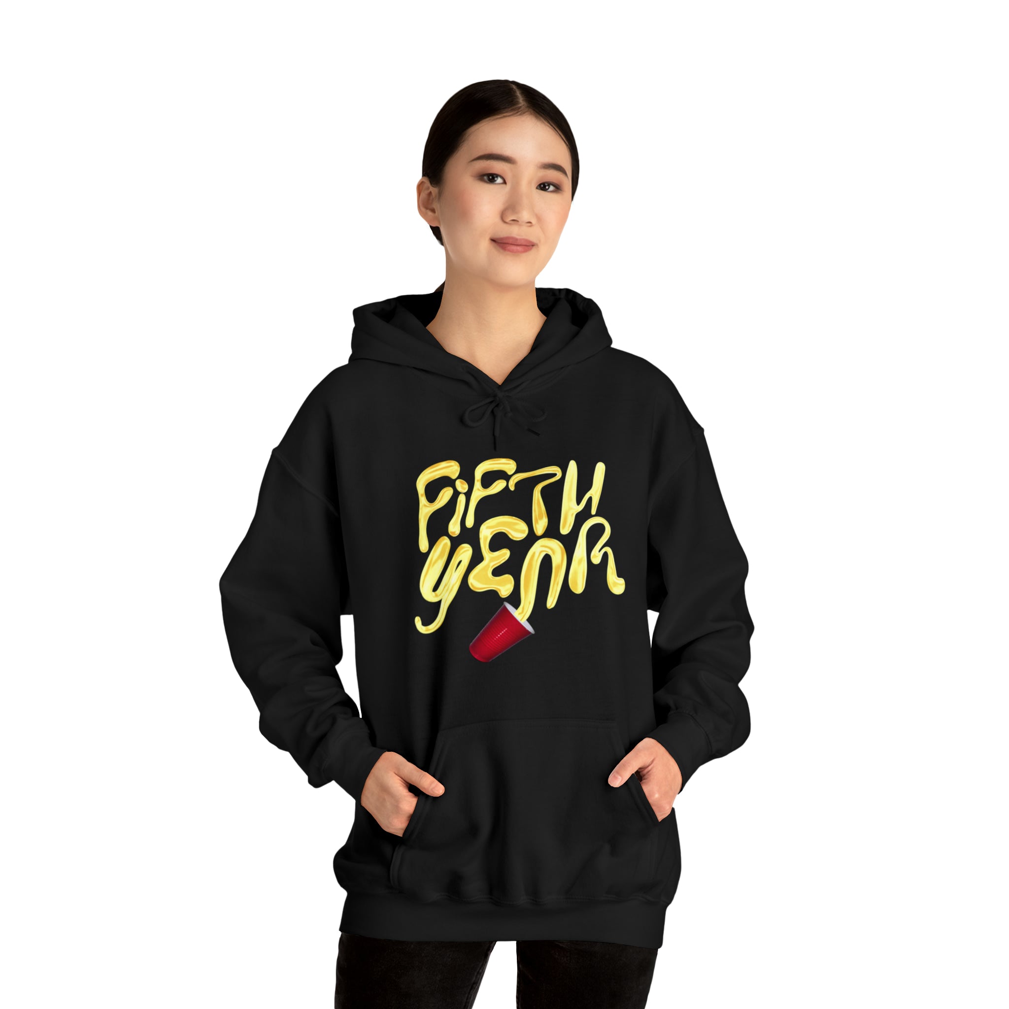 Fifth Year Beer Spill - Unisex Heavy Blend™ Hooded Sweatshirt