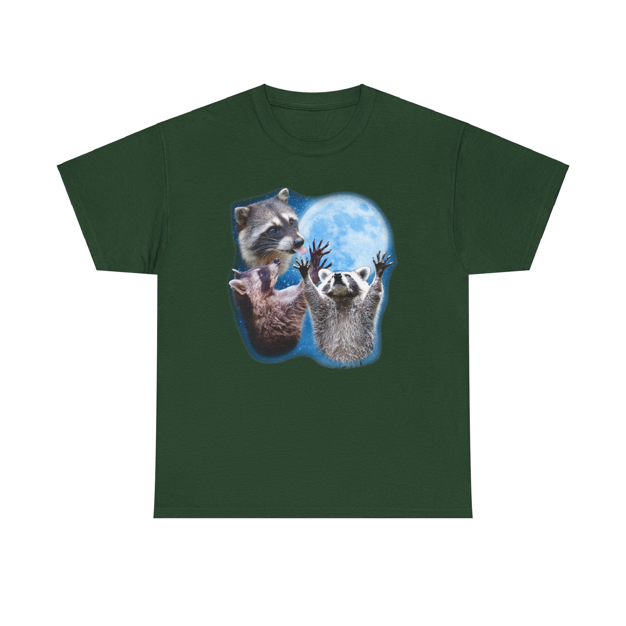 Raccoon Full-Moon Shirt