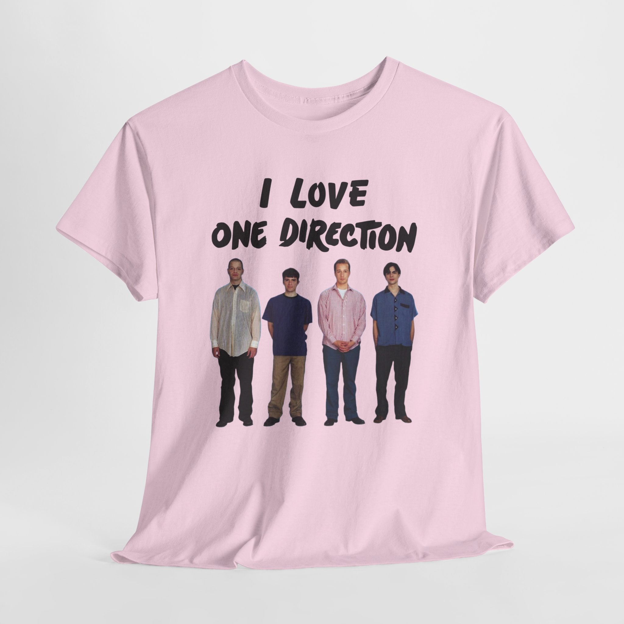 I Love One Direction Shirt - Weezer Parody Shirt