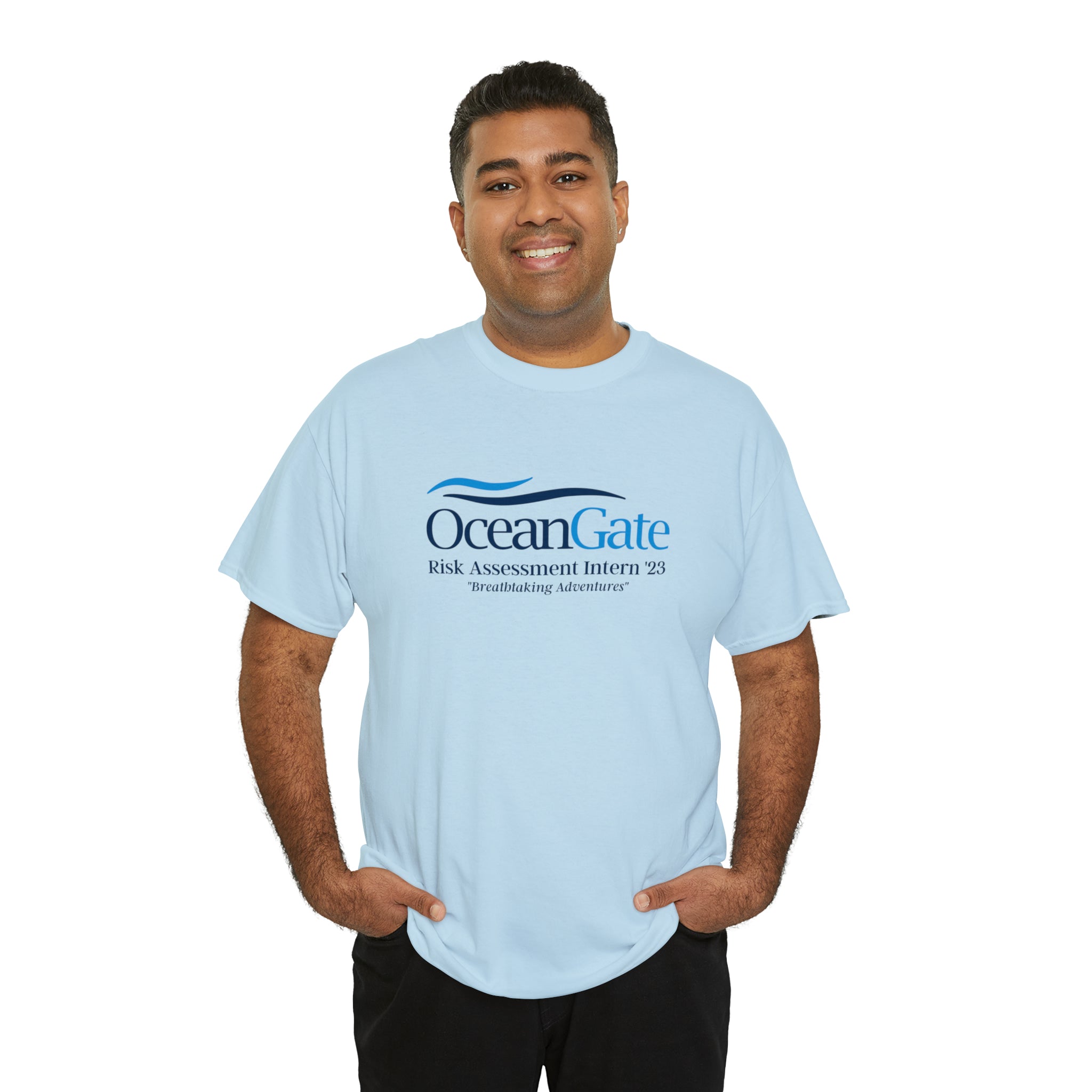 OceanGate Risk Assessment Intern '23 Unisex Heavy Cotton Tee