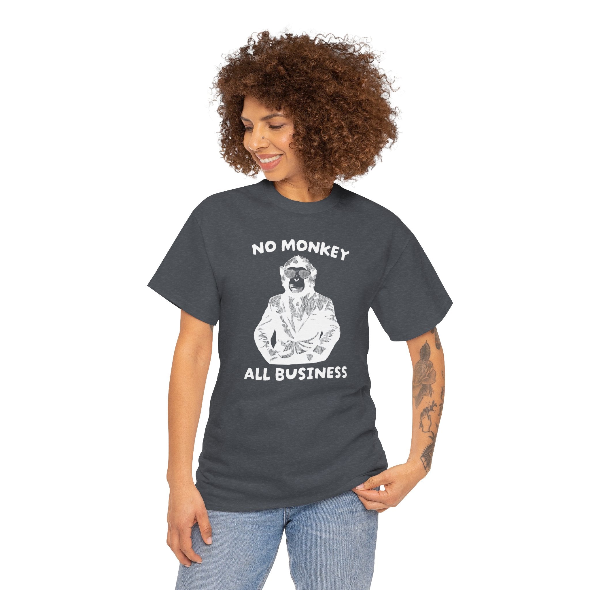 No Monkey All Business Shirt