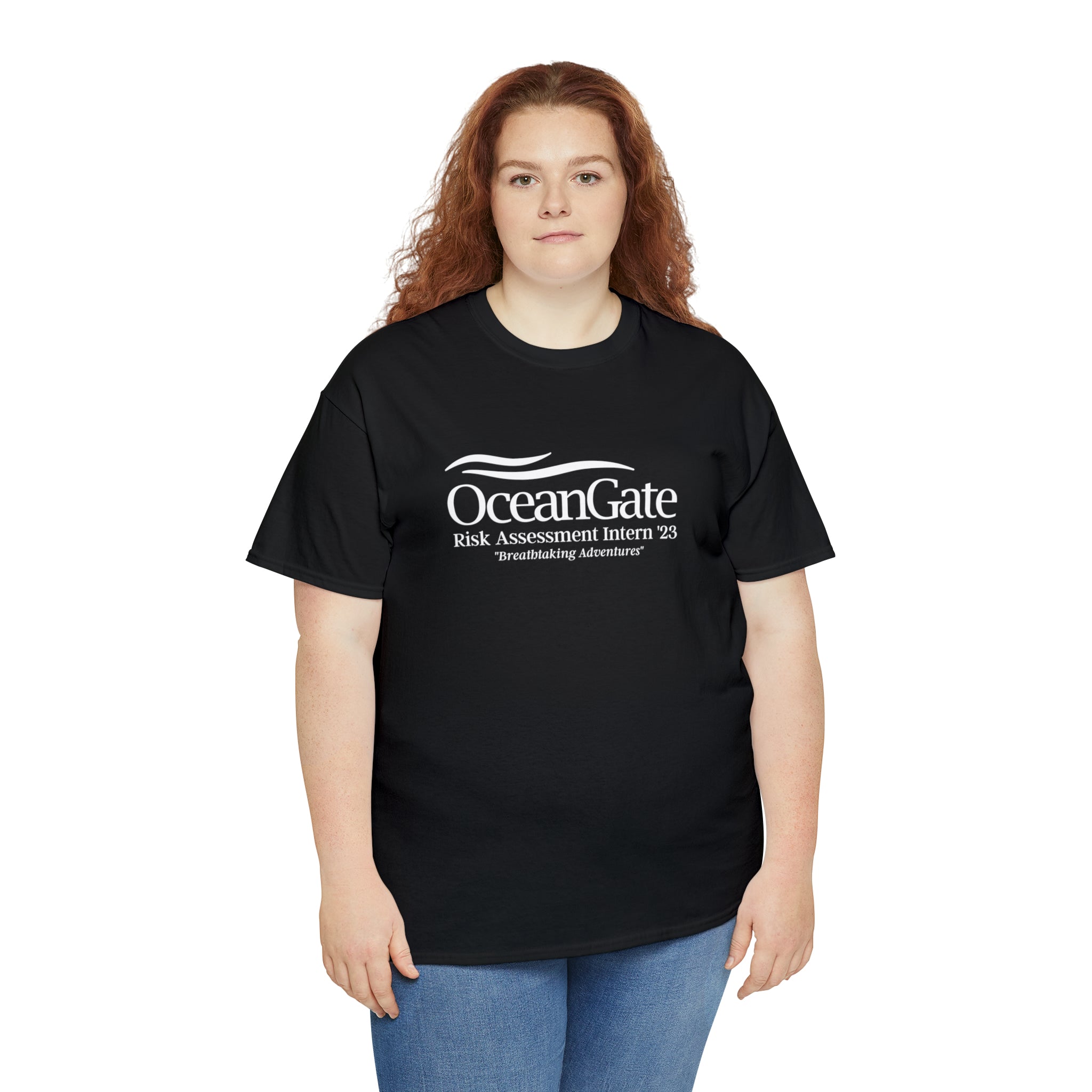 OceanGate Risk Assessment Intern '23 Unisex Heavy Cotton Tee