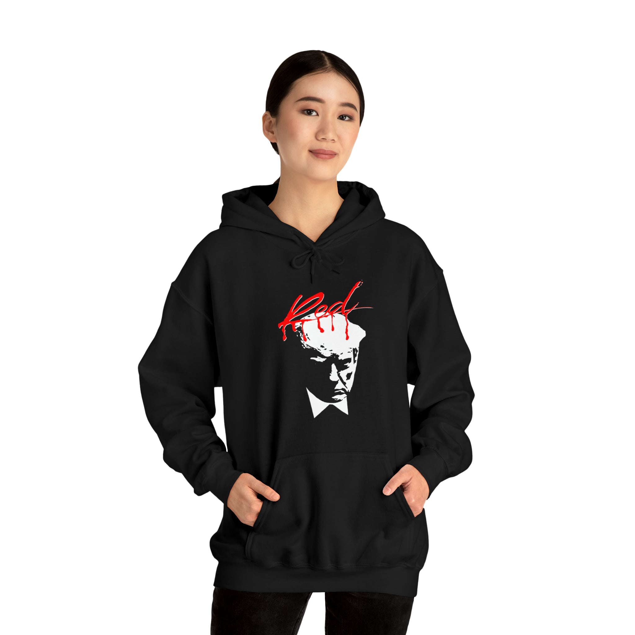 Trump Mugshot Whole Lotta Red, Playboi Carti - Hooded Sweatshirt