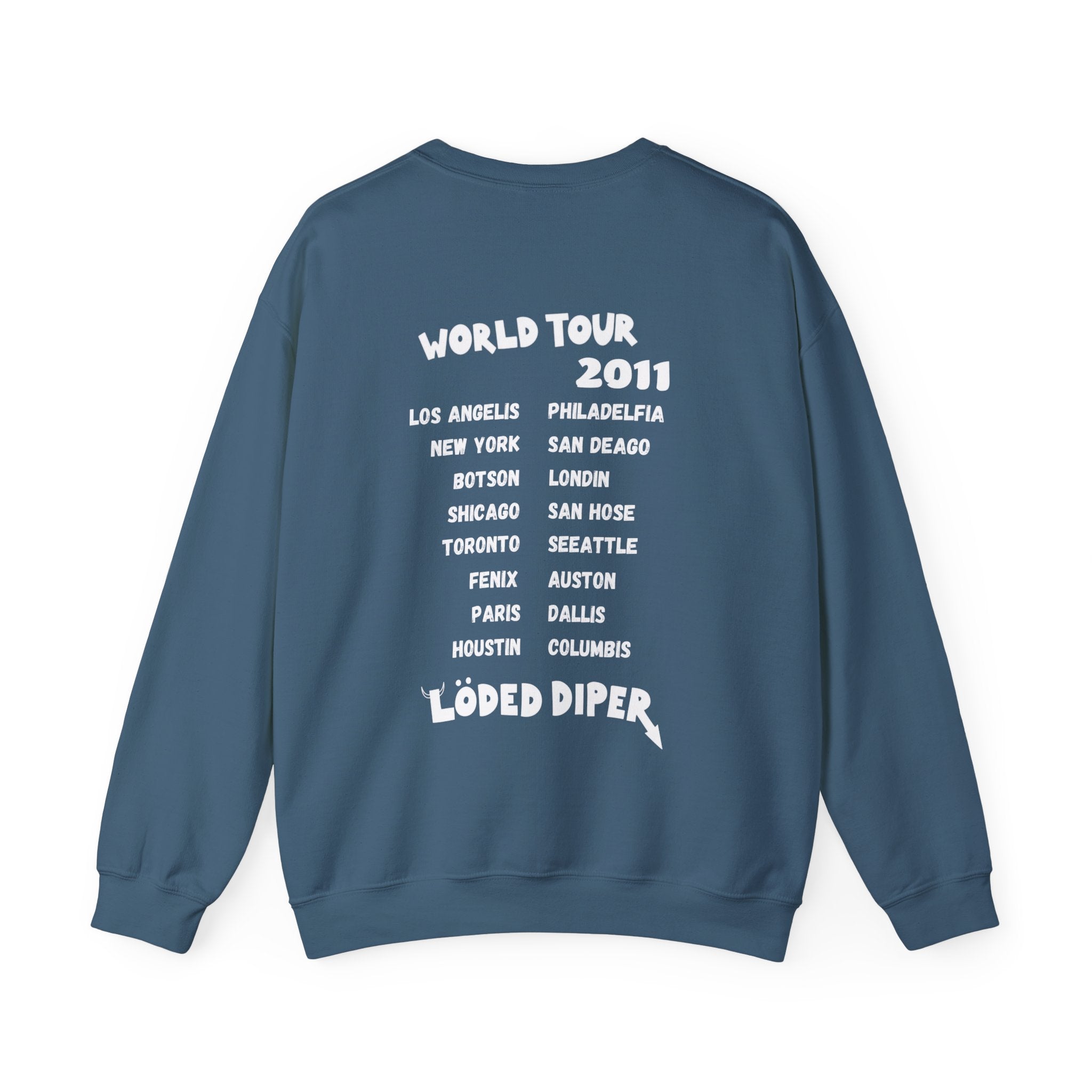 Loded Diper Unisex Heavy Blend™ Crewneck Sweatshirt