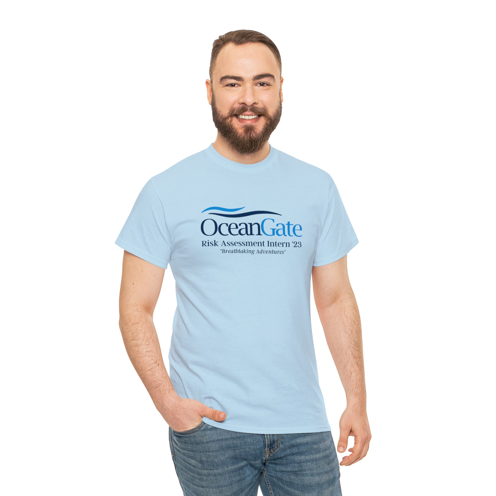 OceanGate Risk Assessment Intern '23 Unisex Heavy Cotton Tee