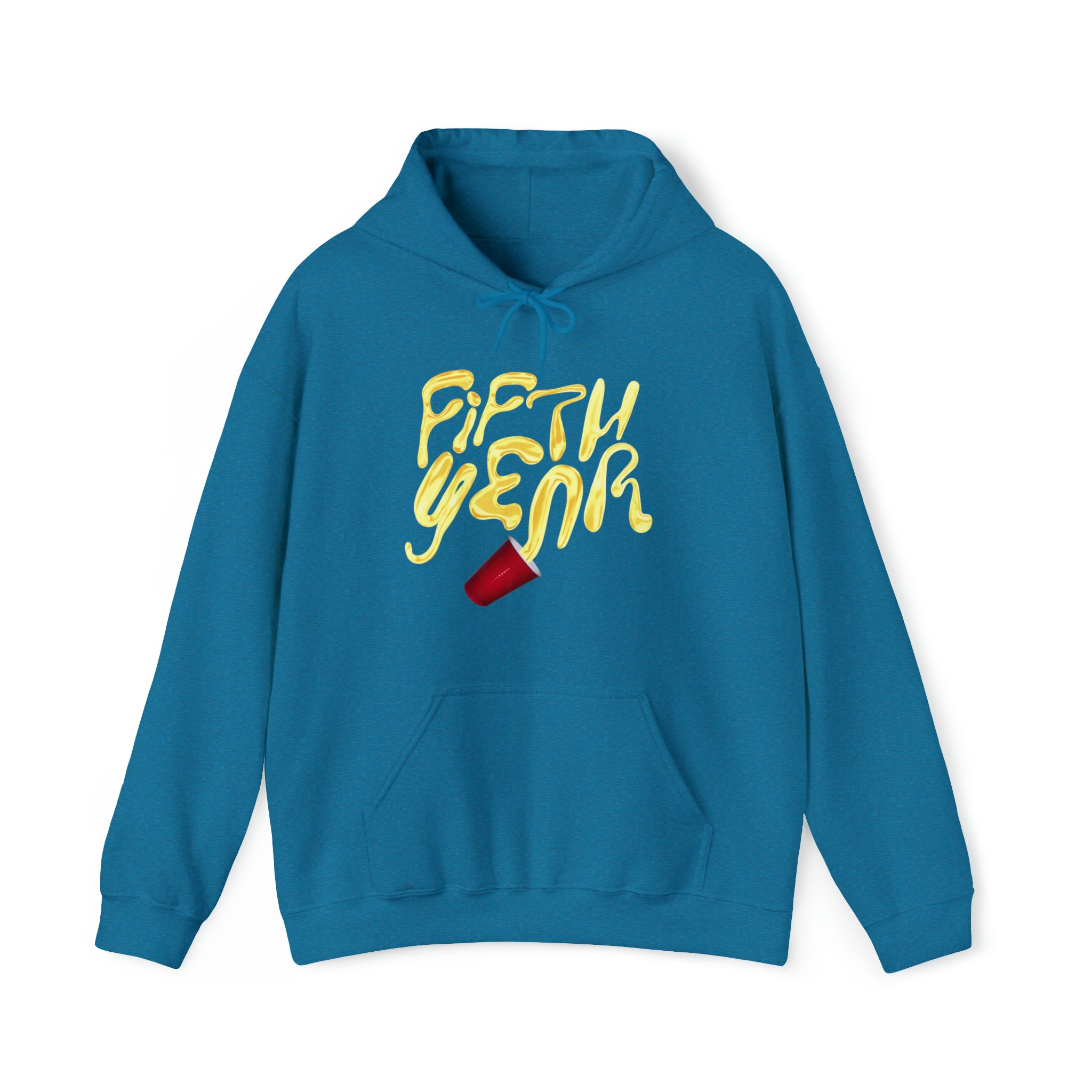 Fifth Year Beer Spill - Unisex Heavy Blend™ Hooded Sweatshirt