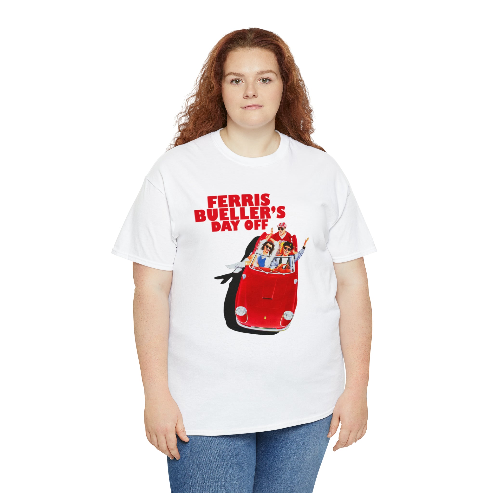 FERRIS BUELLER'S DAY OFF (no back) - Unisex Heavy Cotton Tee