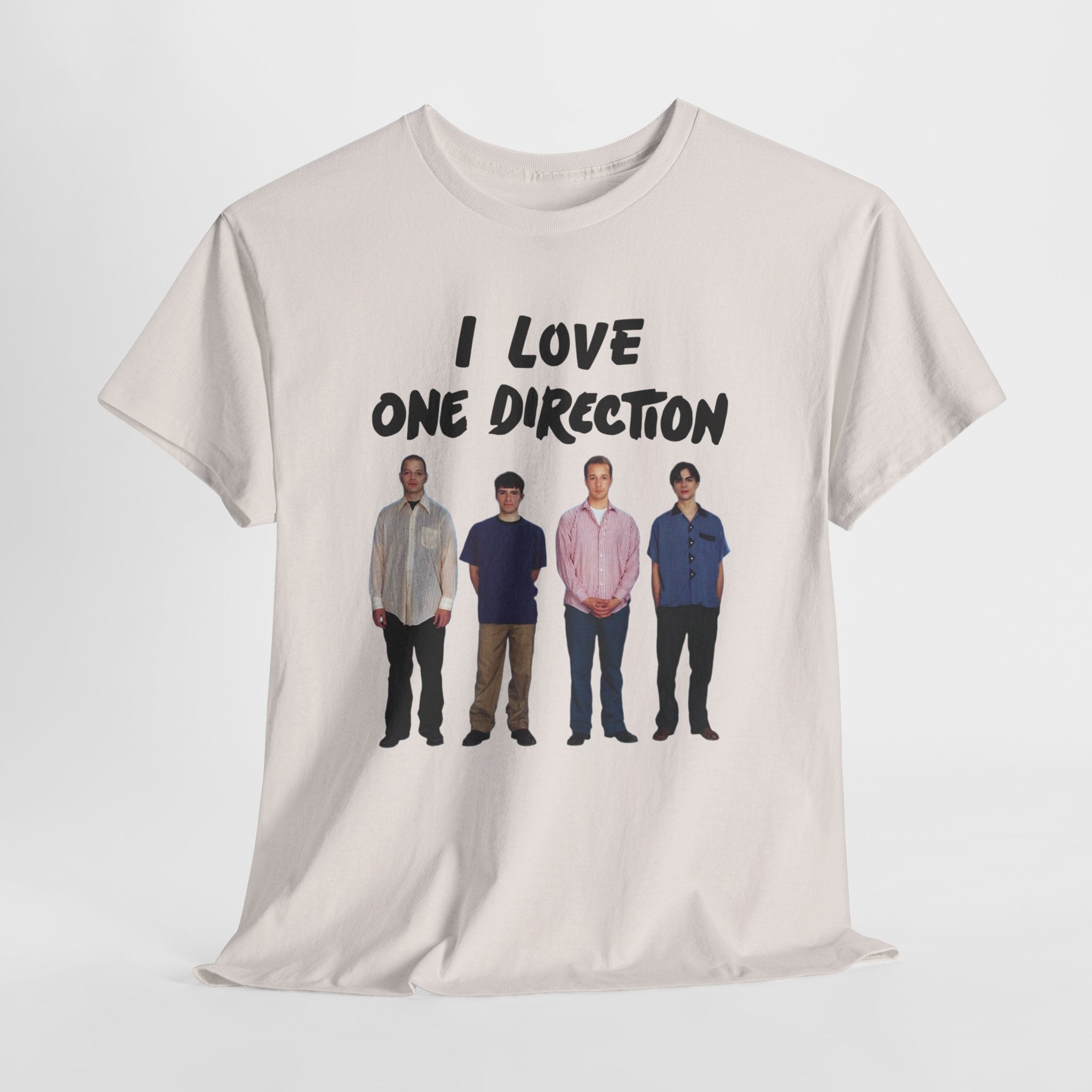 I Love One Direction Shirt - Weezer Parody Shirt