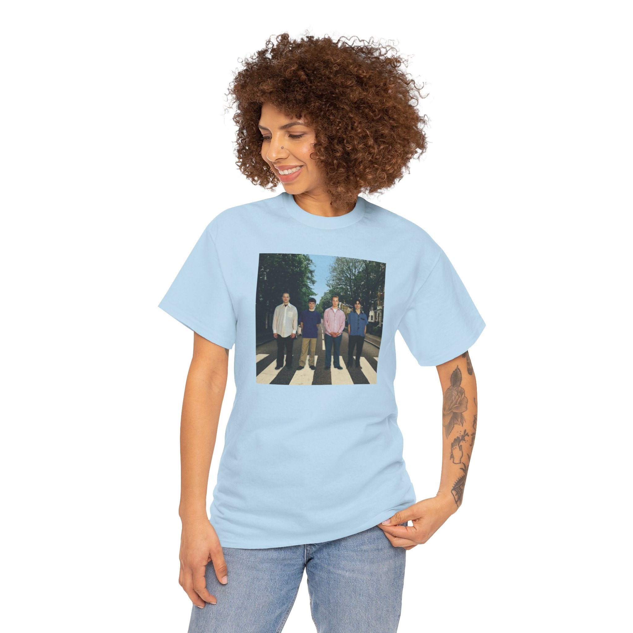 Weezer The Beatles Abbey Road Album Cover Shirt