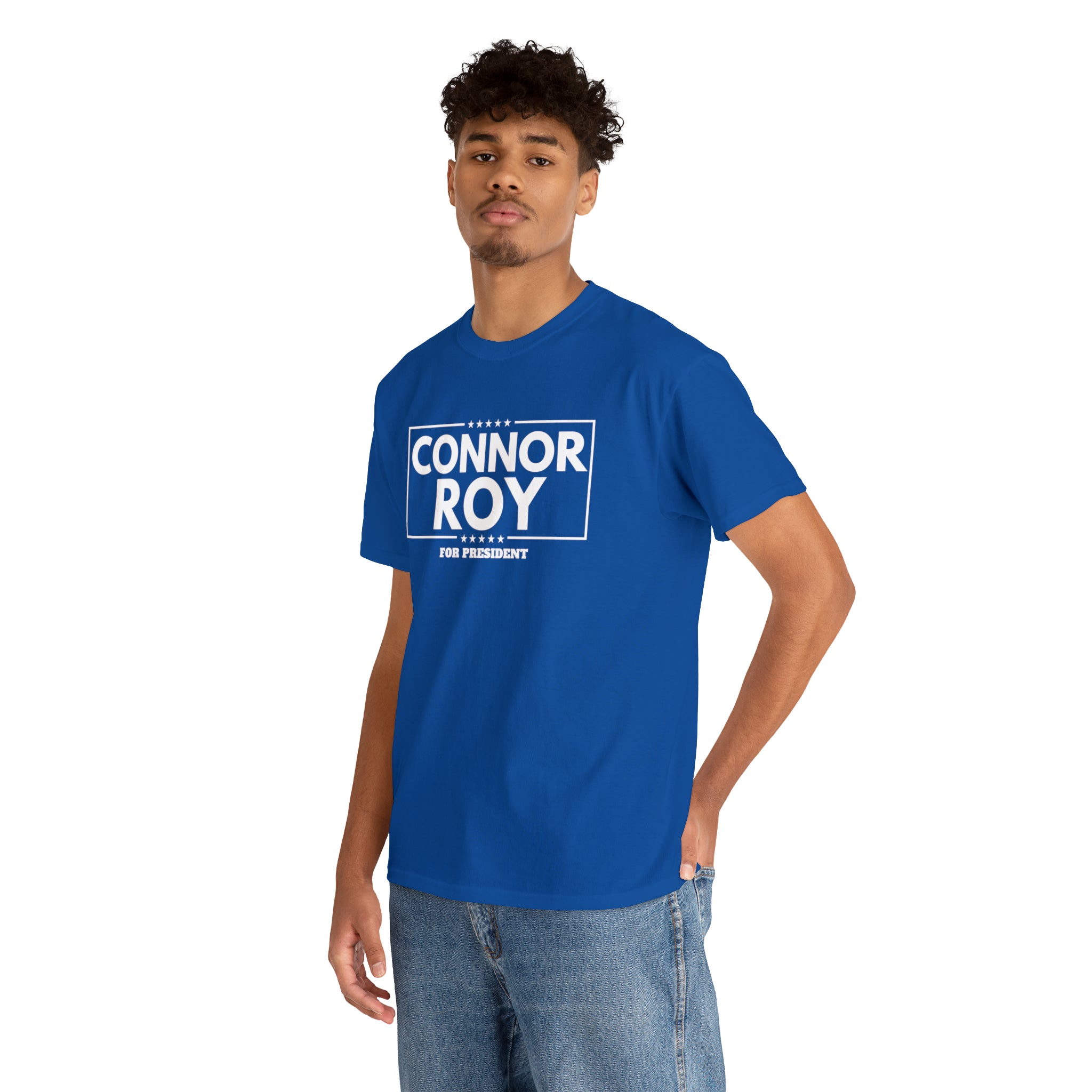 Connor Roy for President - Unisex Heavy Cotton Tee