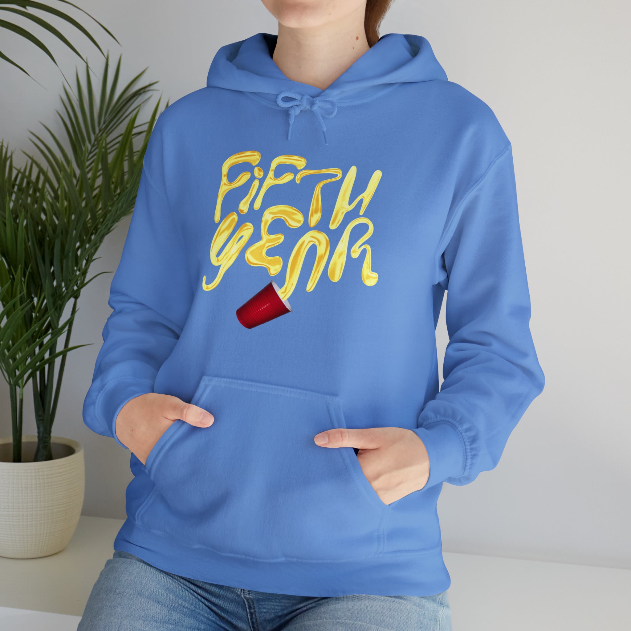 Fifth Year Beer Spill - Unisex Heavy Blend™ Hooded Sweatshirt