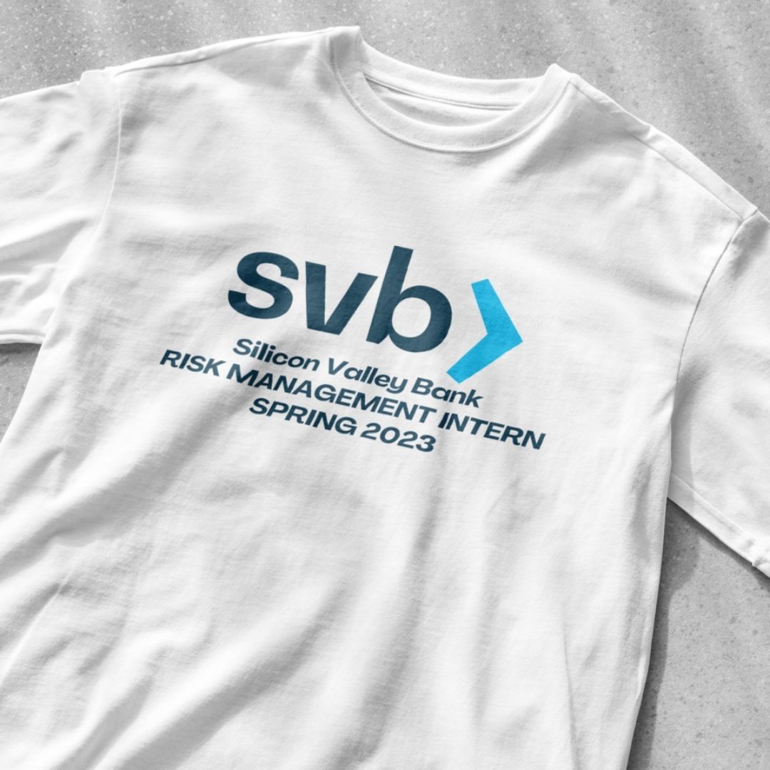 Silicon Valley Bank Risk Management Intern 2023 - Unisex Heavy Cotton Tee