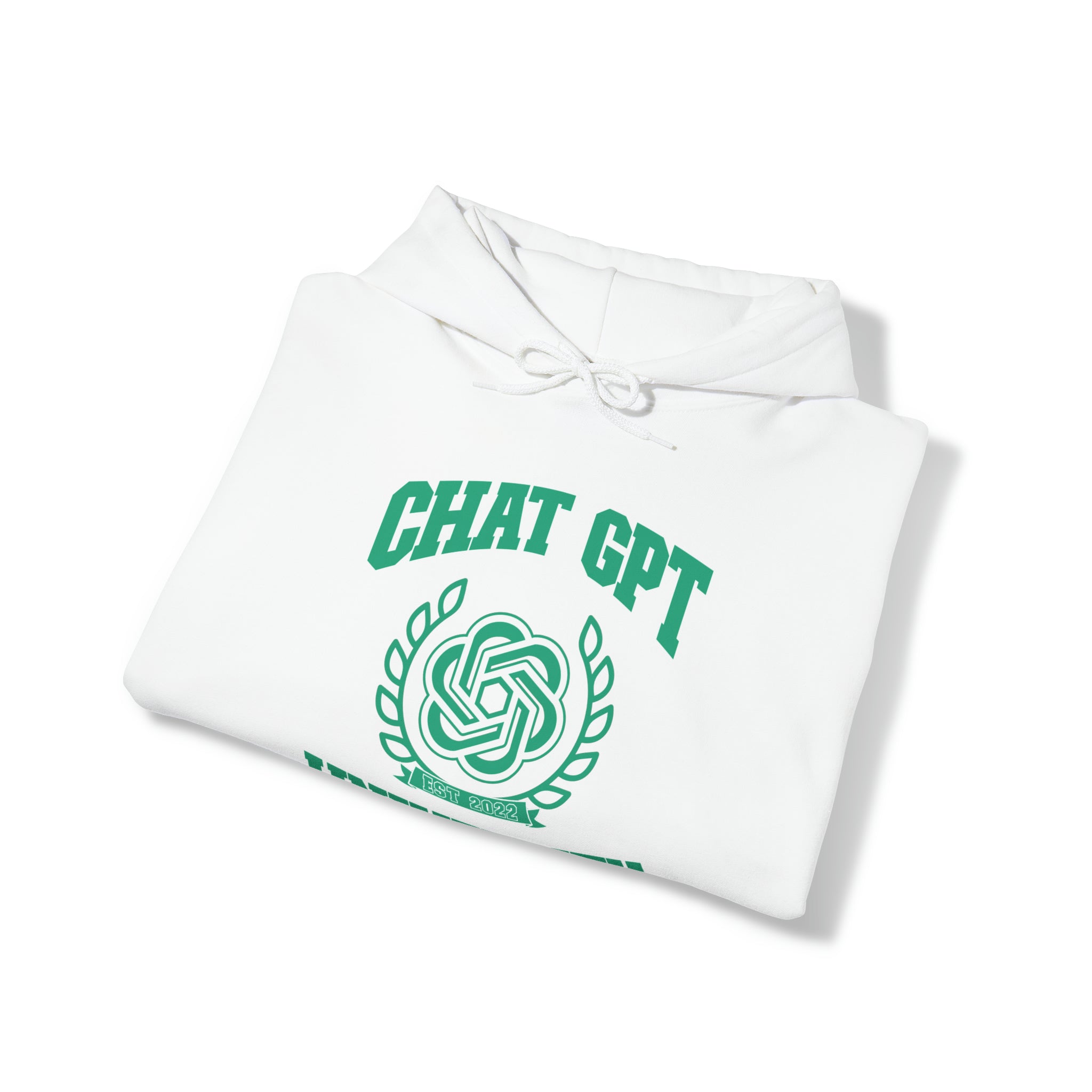 CHAT GPT UNIVERSITY - Unisex Heavy Blend™ Hooded Sweatshirt