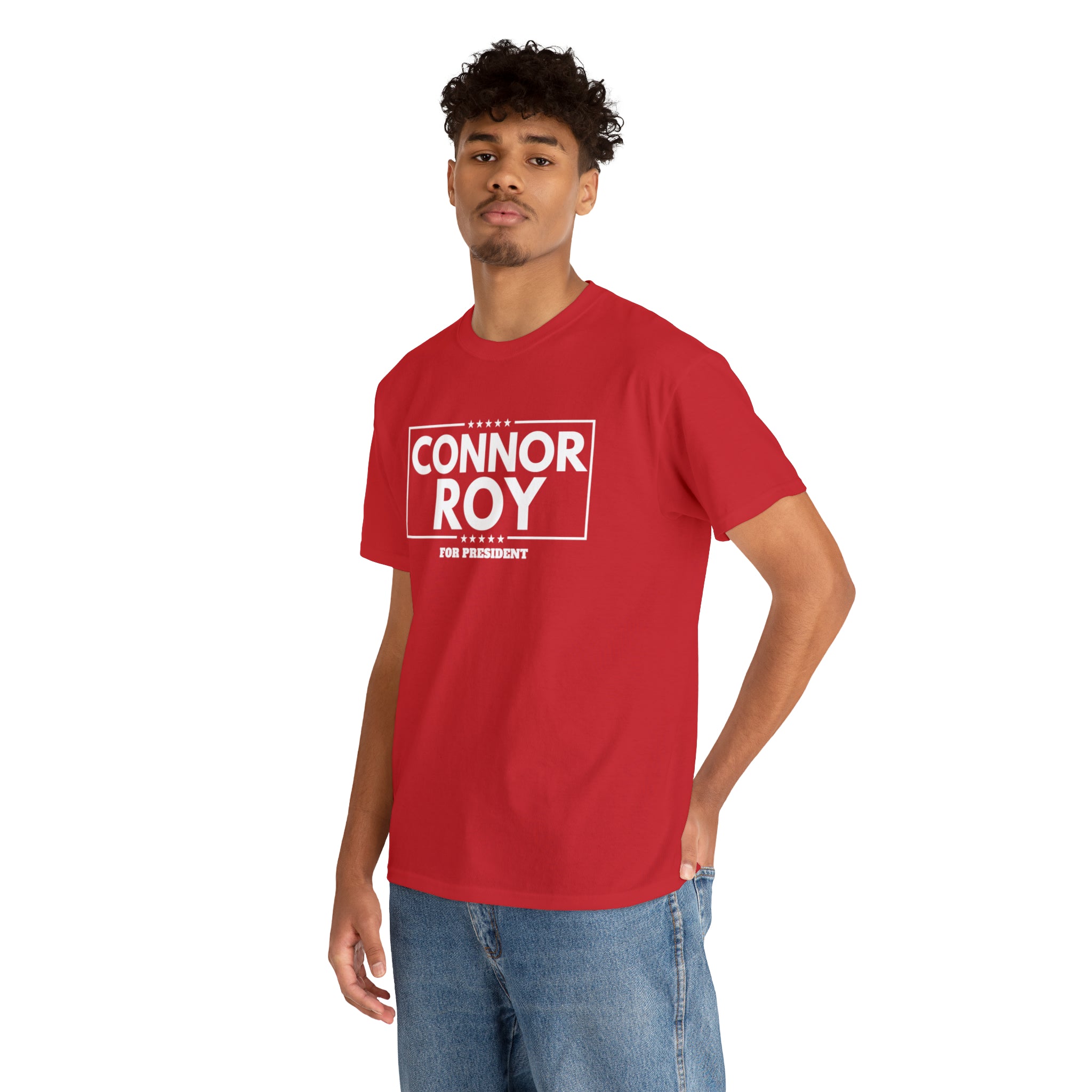 Connor Roy for President - Unisex Heavy Cotton Tee