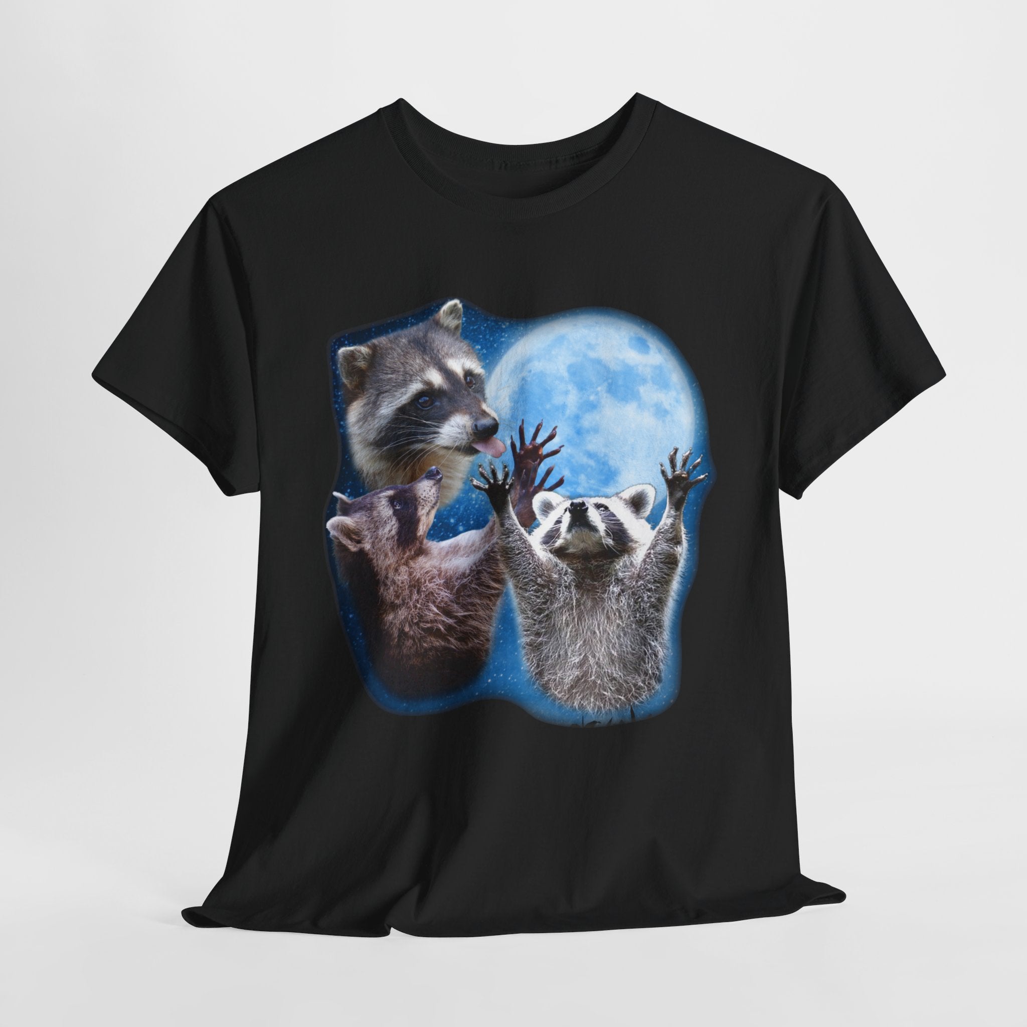 Raccoon Full-Moon Shirt