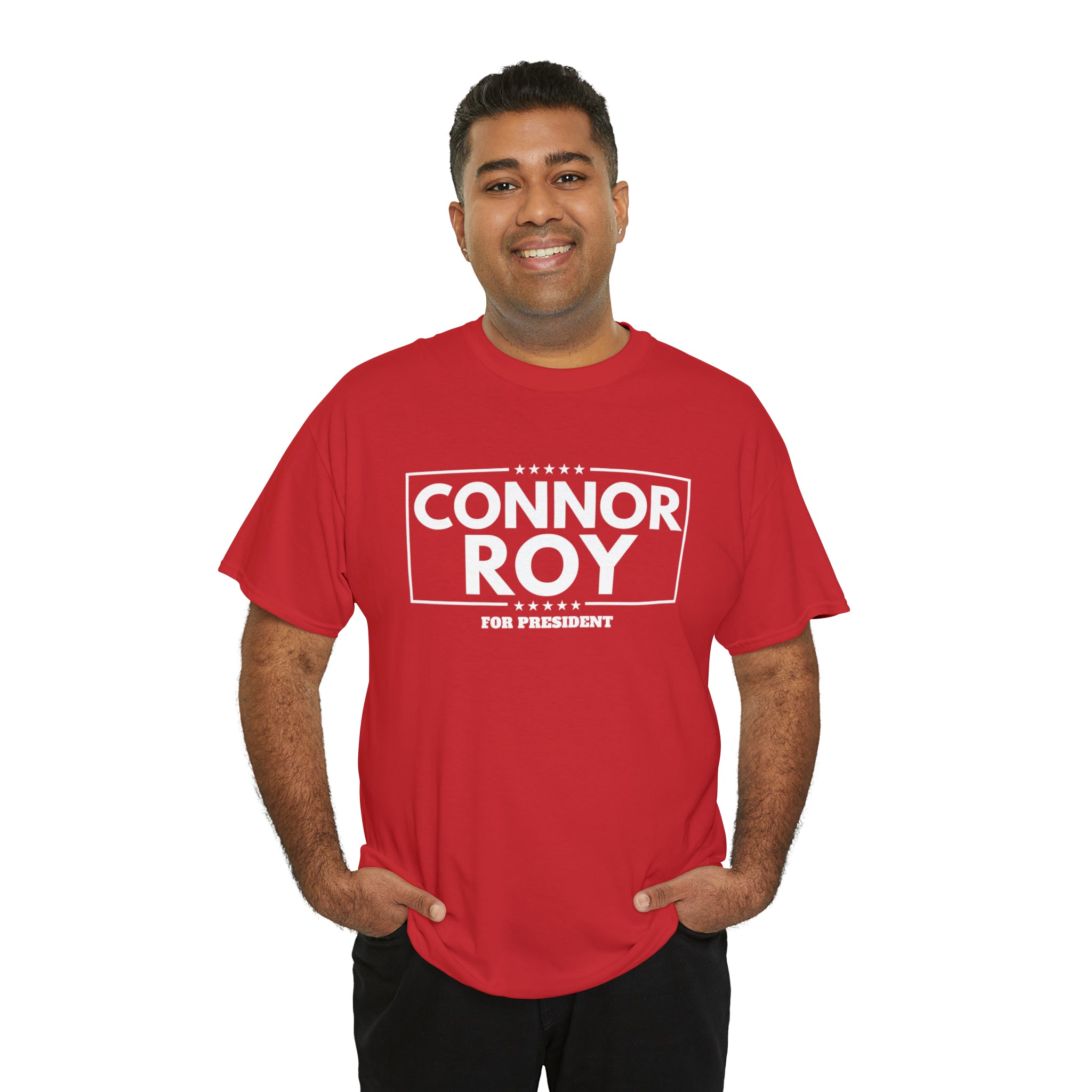 Connor Roy for President - Unisex Heavy Cotton Tee