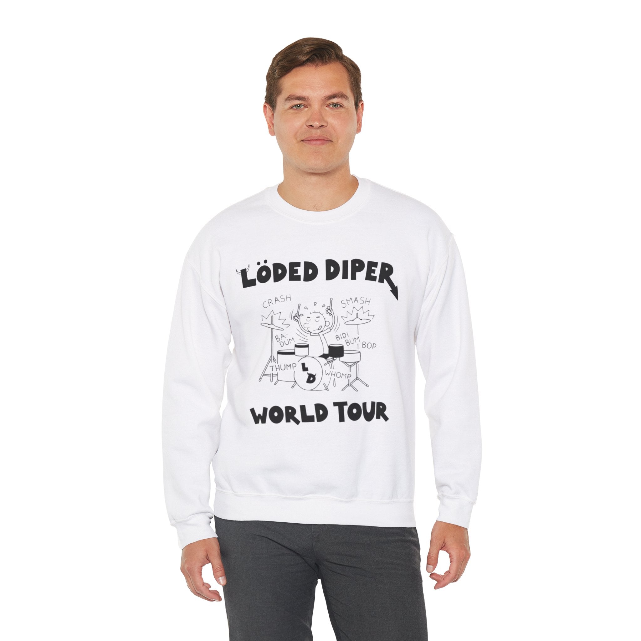 Loded Diper Unisex Heavy Blend™ Crewneck Sweatshirt