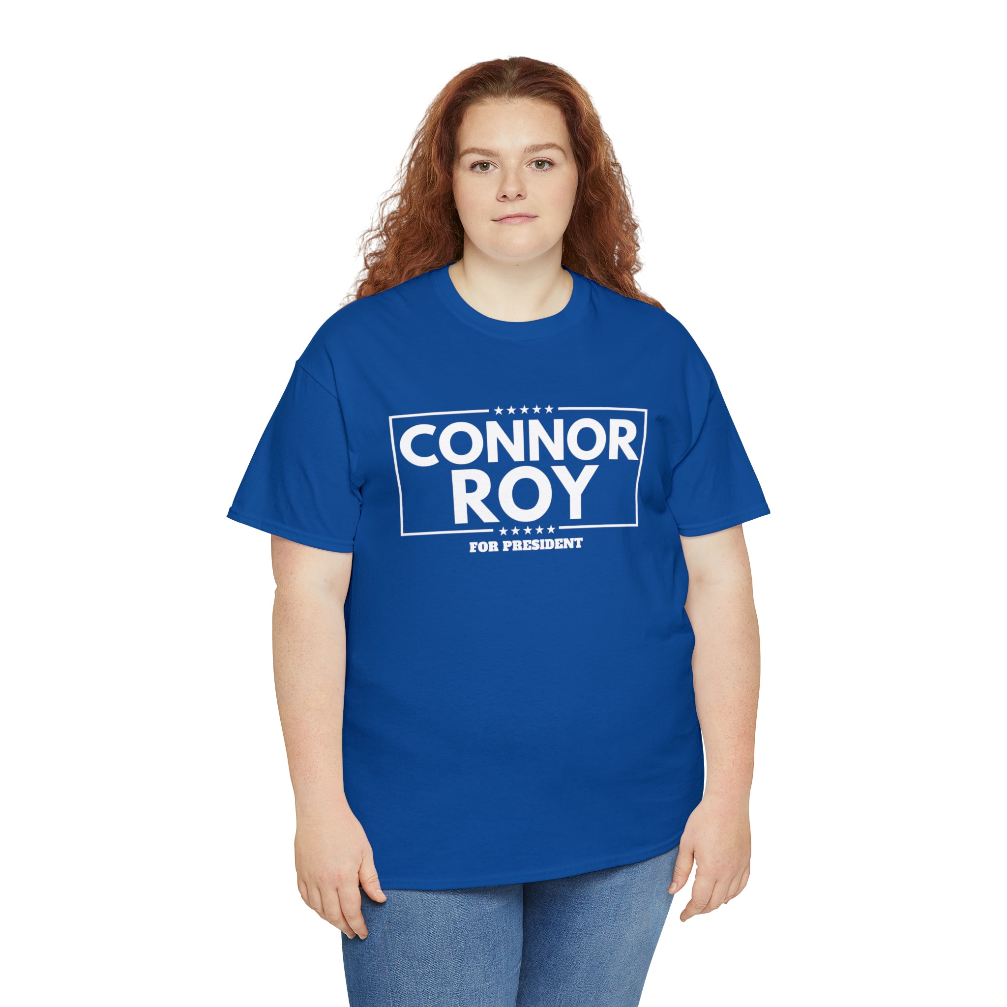 Connor Roy for President - Unisex Heavy Cotton Tee