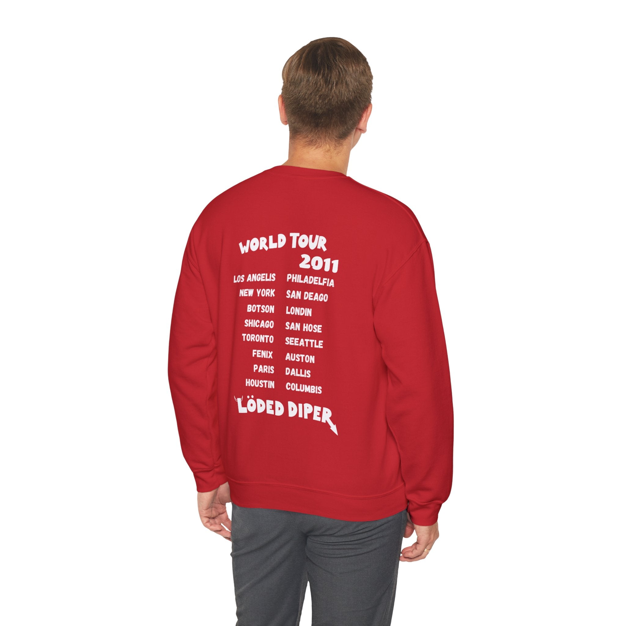 Loded Diper Unisex Heavy Blend™ Crewneck Sweatshirt