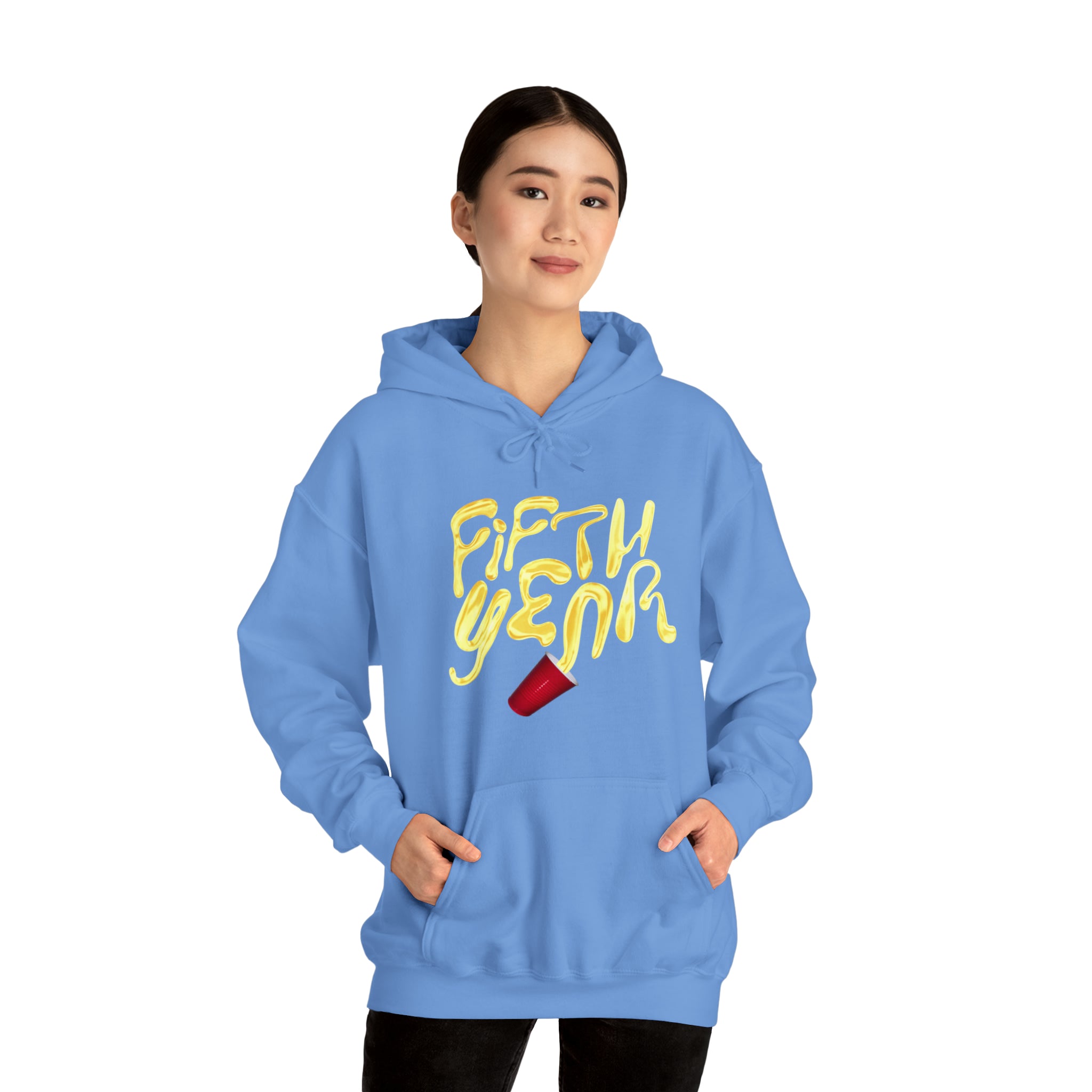 Fifth Year Beer Spill - Unisex Heavy Blend™ Hooded Sweatshirt