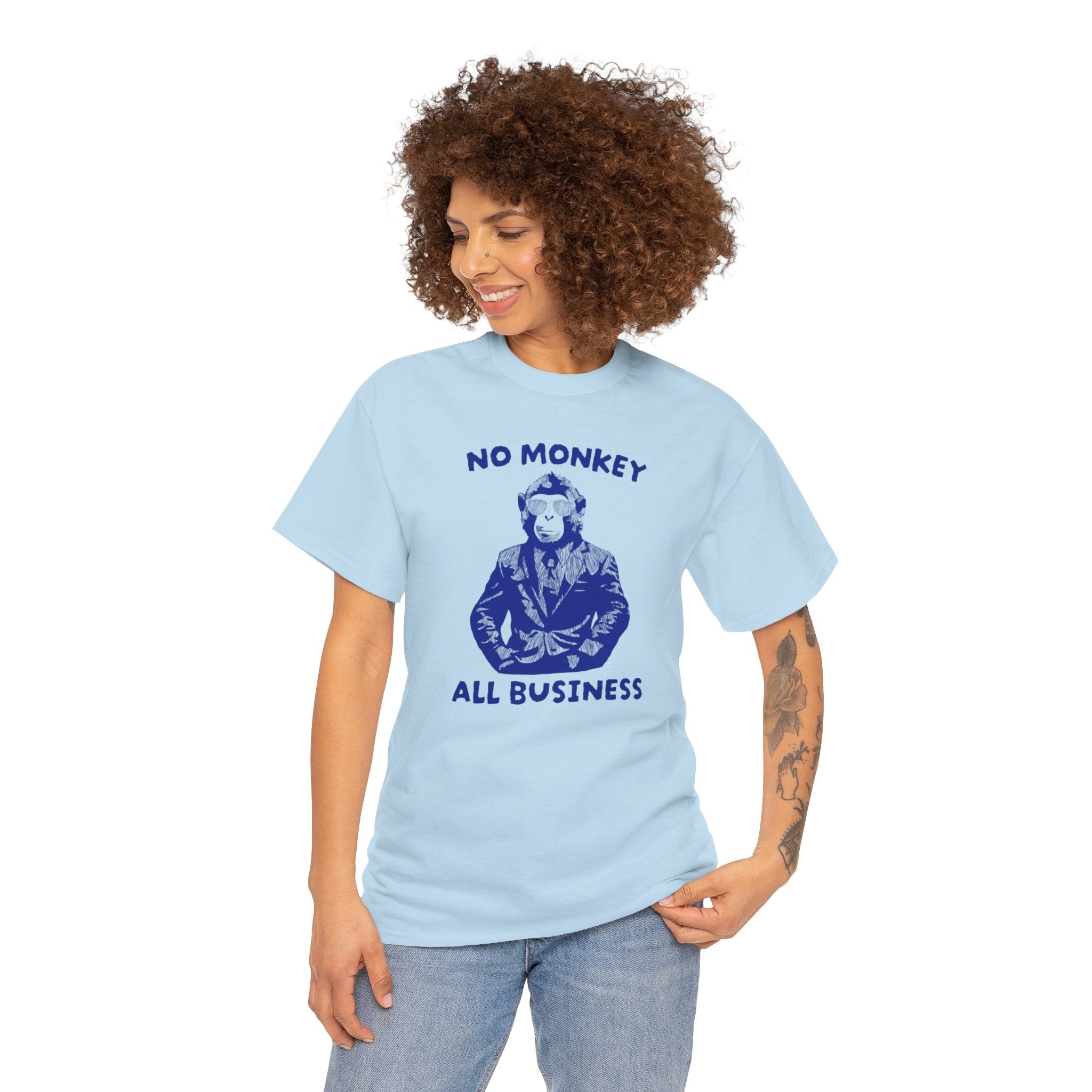 No Monkey All Business Shirt