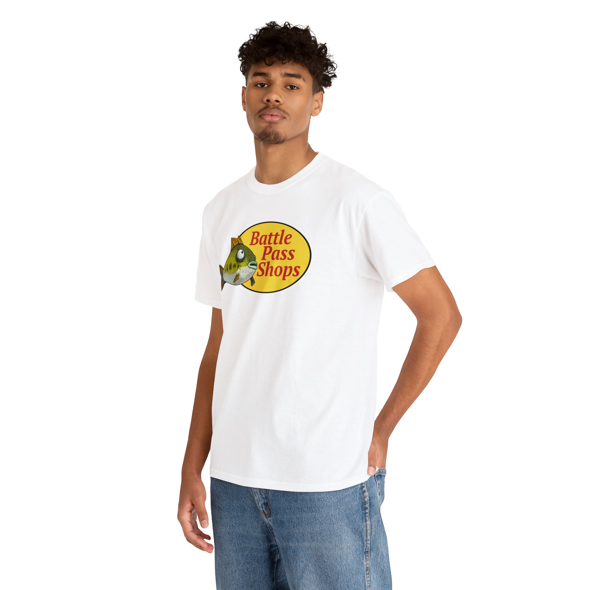 Battle Pass Shops Fortnite Flopper - Unisex Heavy Cotton Tee