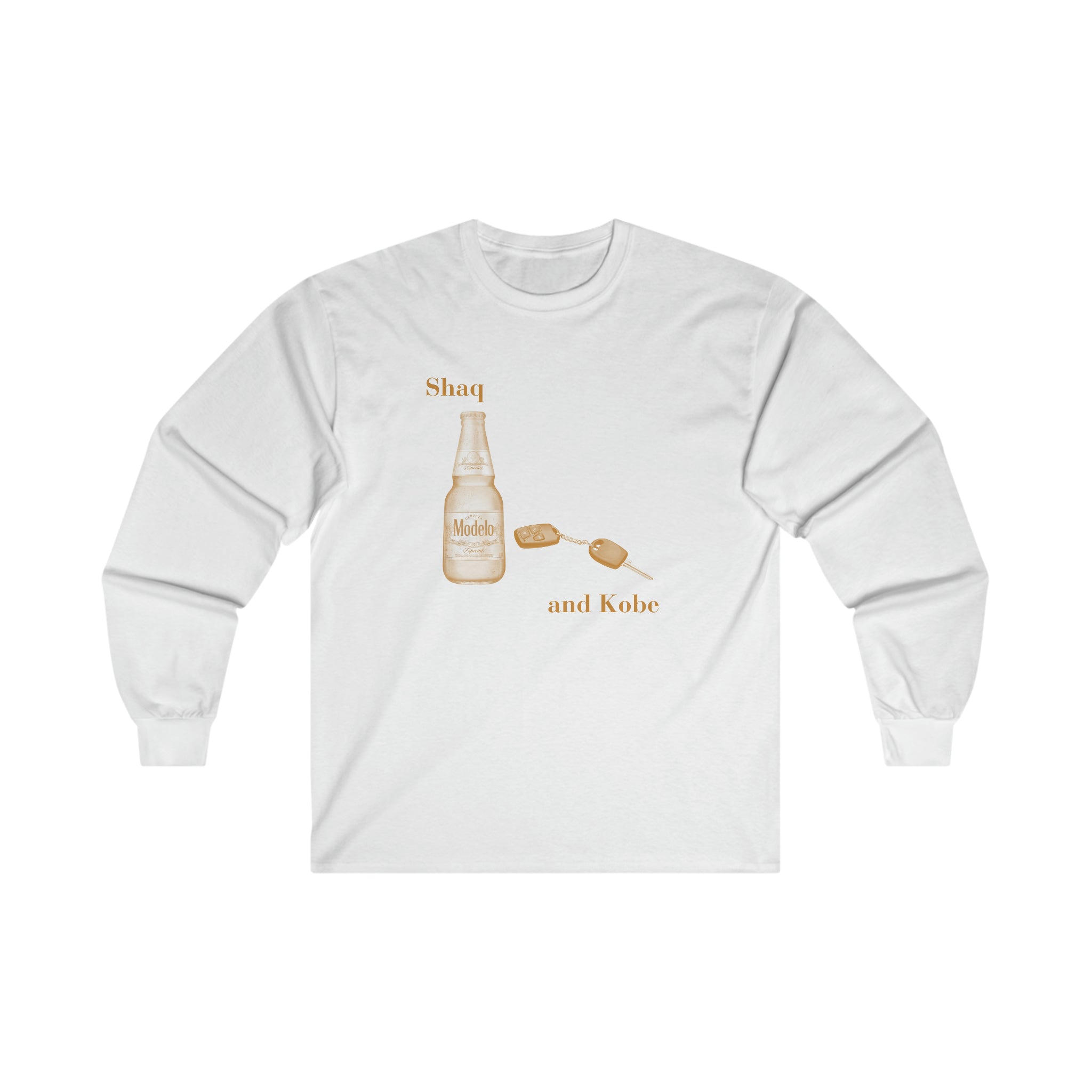 Shaq and Kobe Car Keys and Beer - Ultra Cotton Long Sleeve Tee