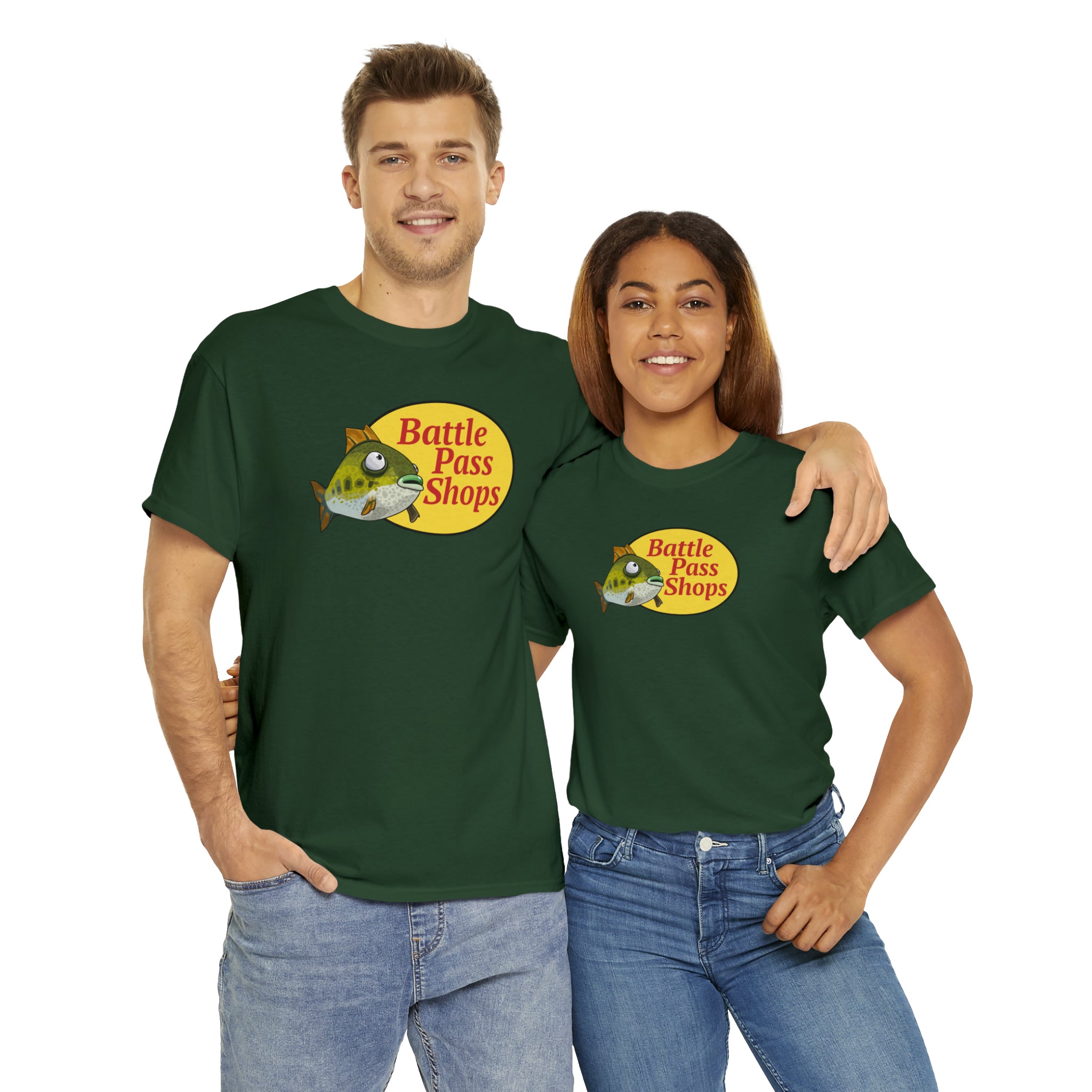 Battle Pass Shops Fortnite Flopper - Unisex Heavy Cotton Tee