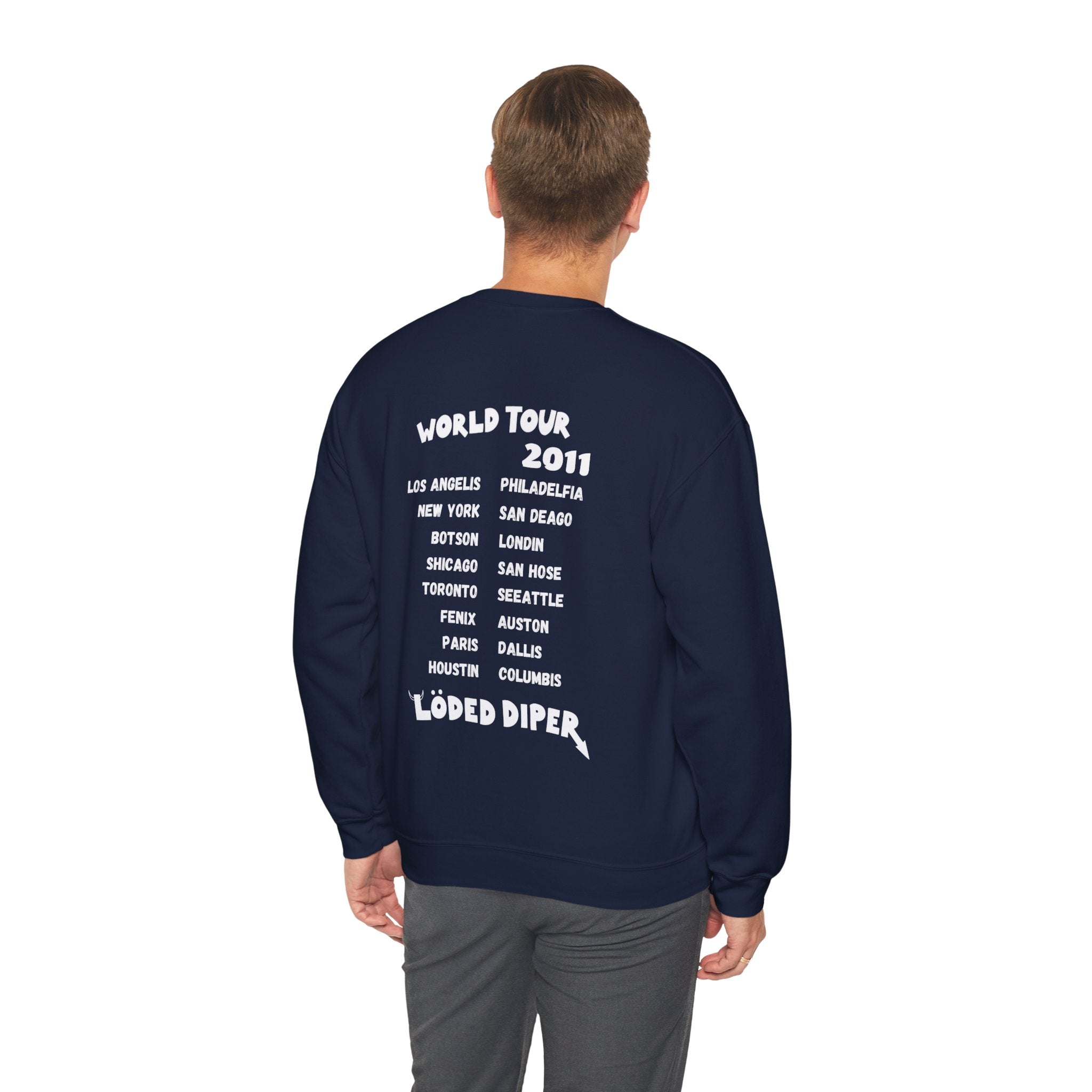 Loded Diper Unisex Heavy Blend™ Crewneck Sweatshirt