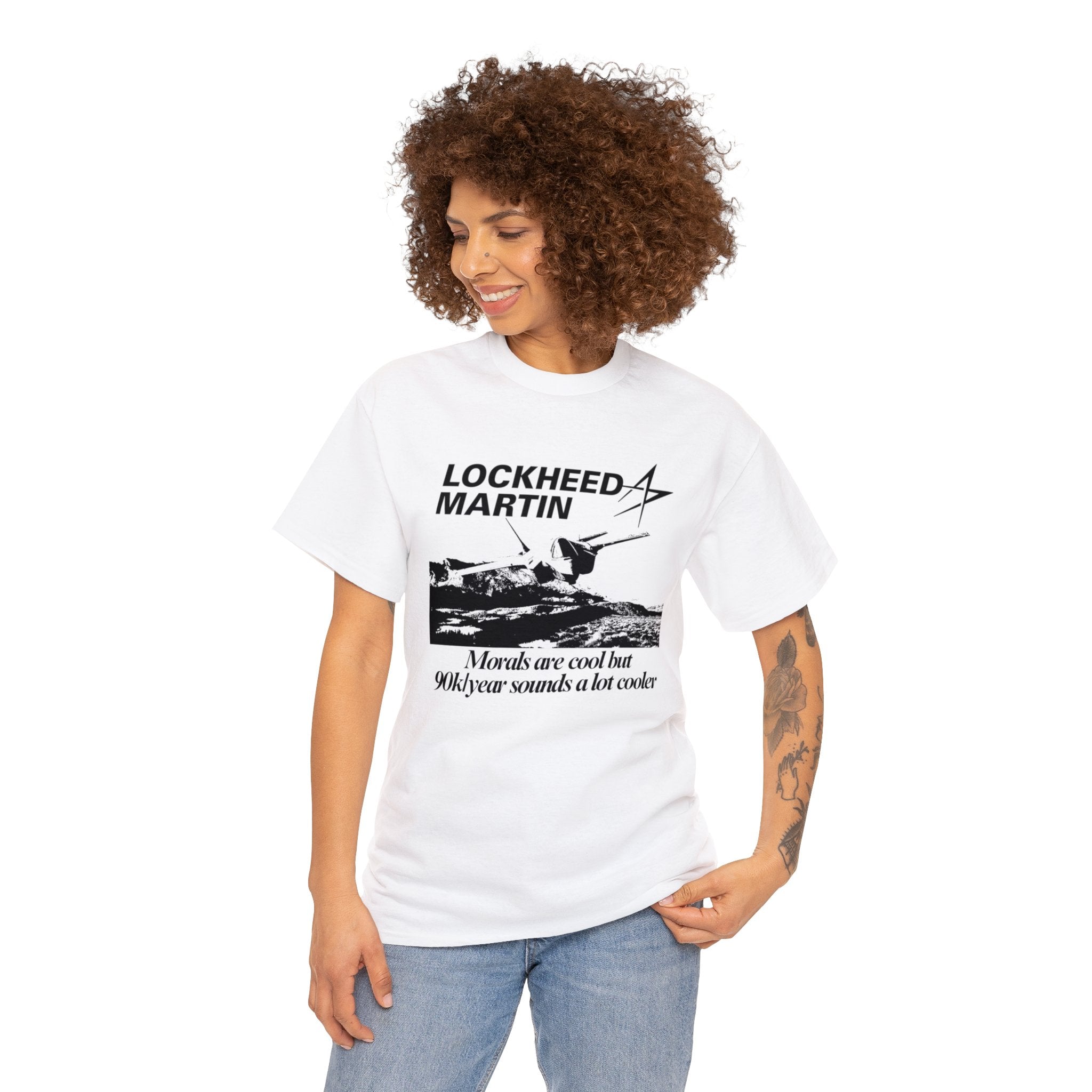 Lockheed Martin - Unisex Heavy Cotton Tee