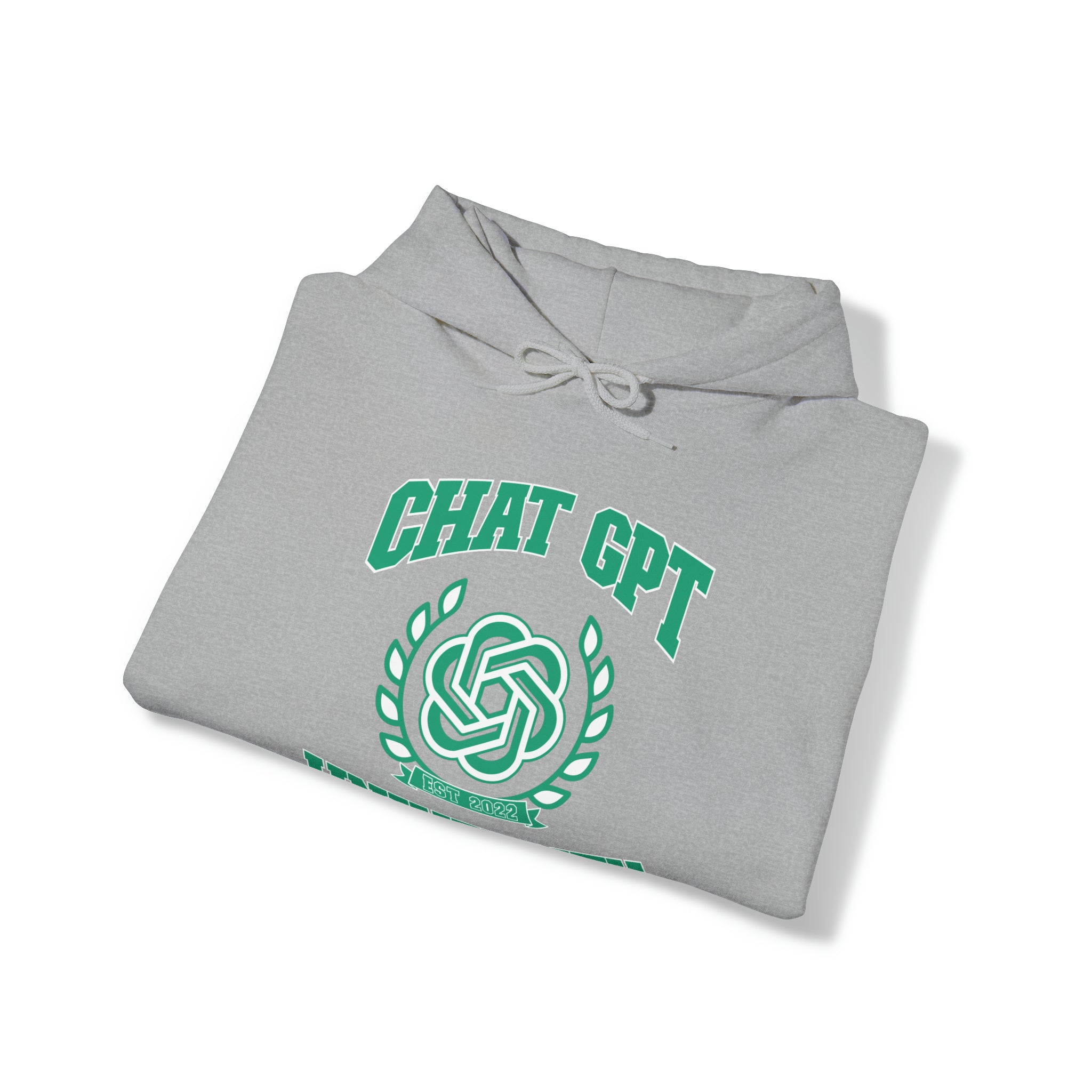 CHAT GPT UNIVERSITY - Unisex Heavy Blend™ Hooded Sweatshirt