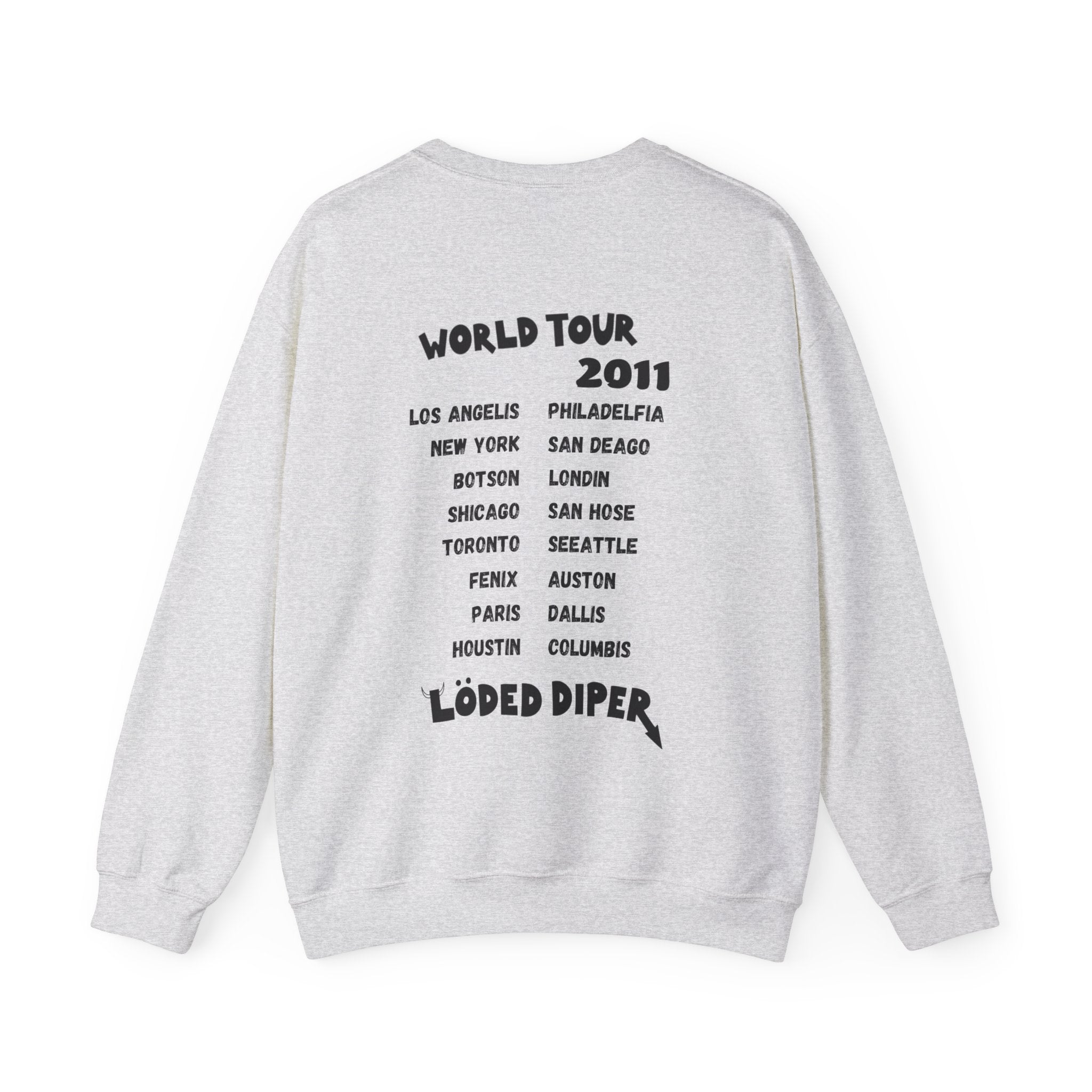 Loded Diper Unisex Heavy Blend™ Crewneck Sweatshirt