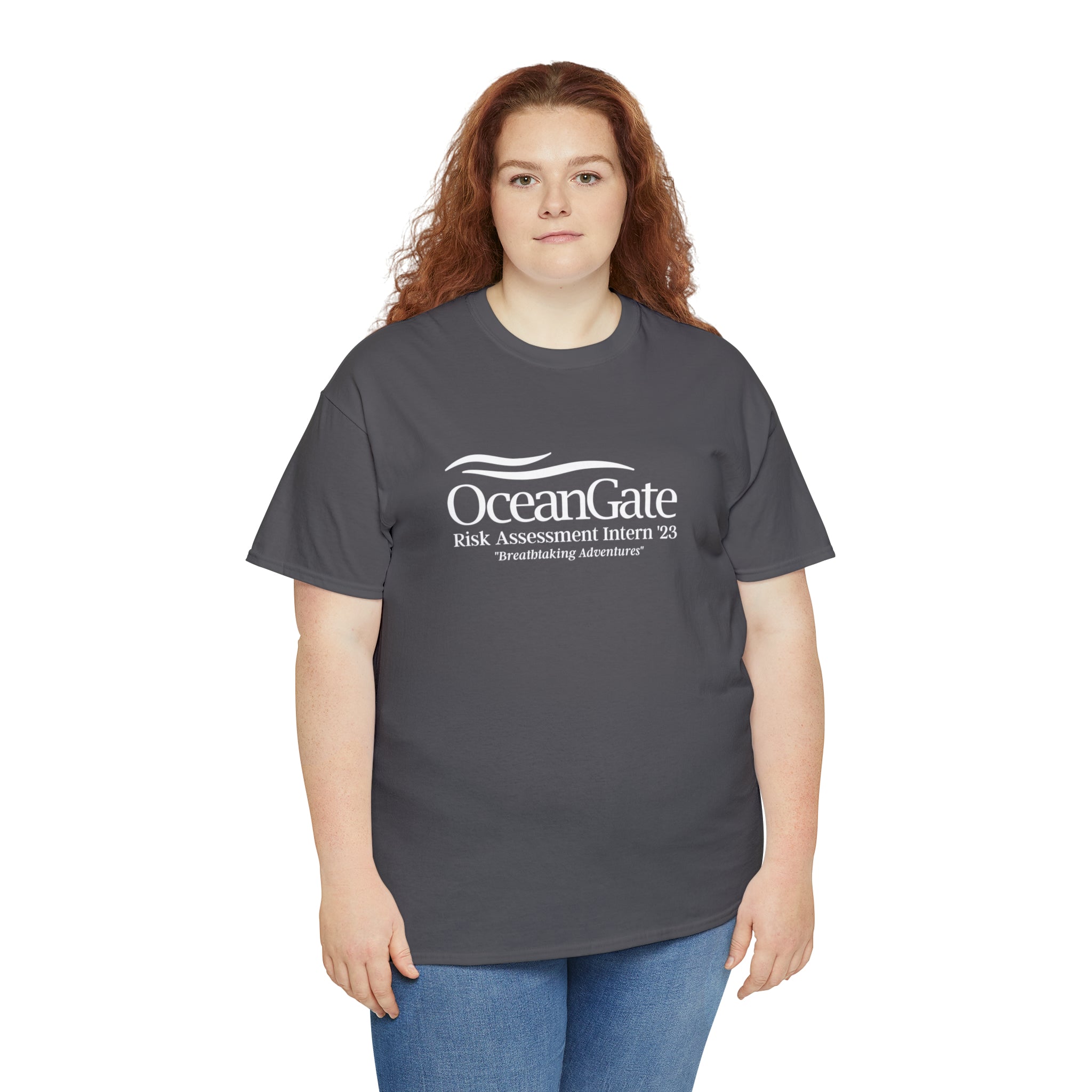 OceanGate Risk Assessment Intern '23 Unisex Heavy Cotton Tee