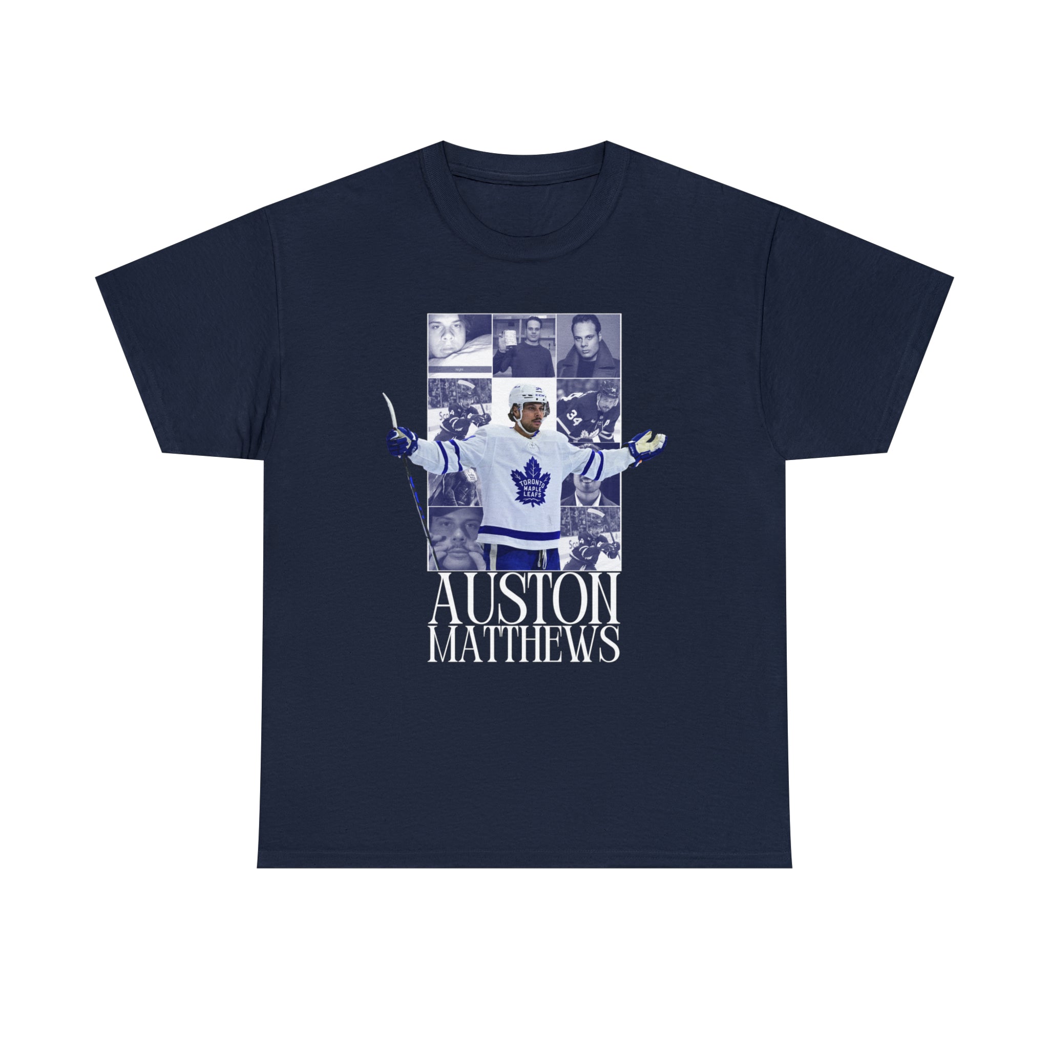 Auston Matthews (with back quote) - Unisex Heavy Cotton Tee